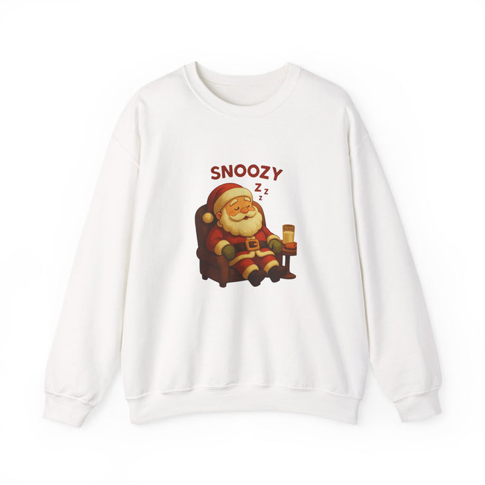 ๐ด Snoozy Santa Sweatshirt by VTtee ๐ด