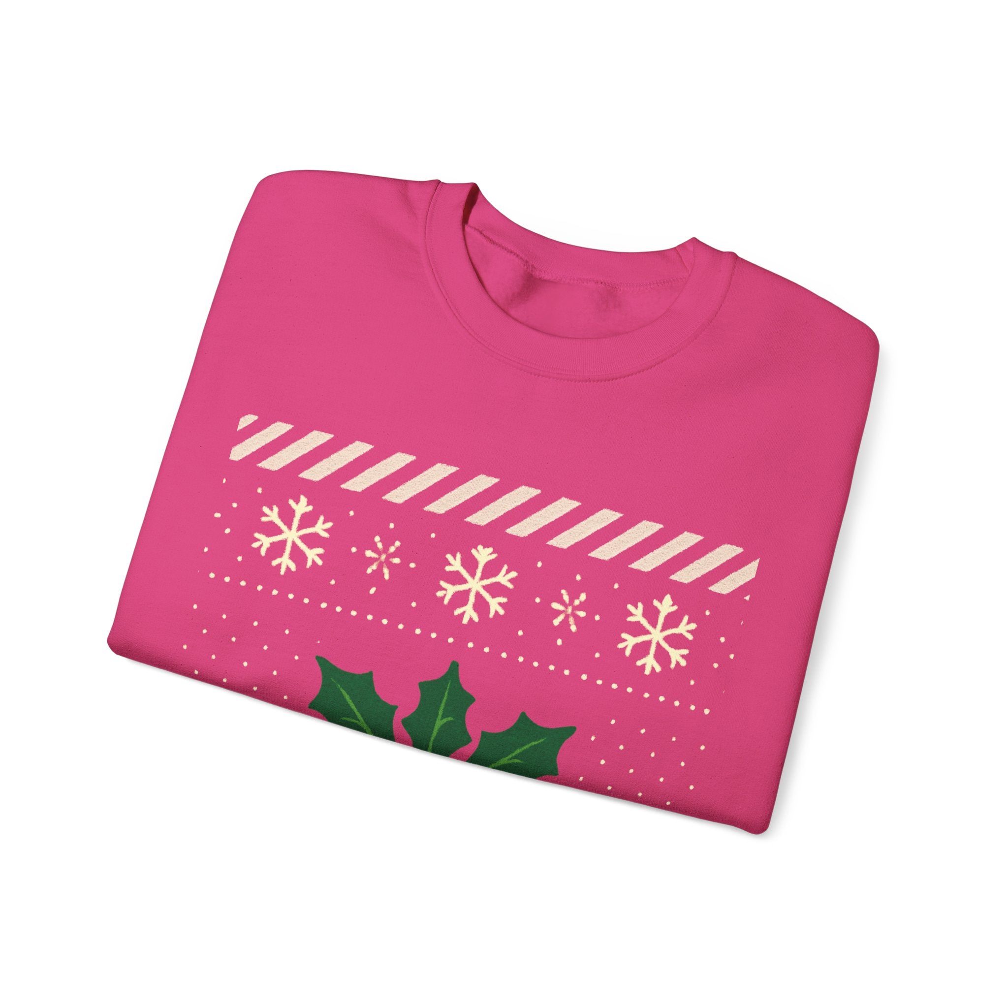 🎄 Candy Cane & Holly Christmas Jumper — VTtee