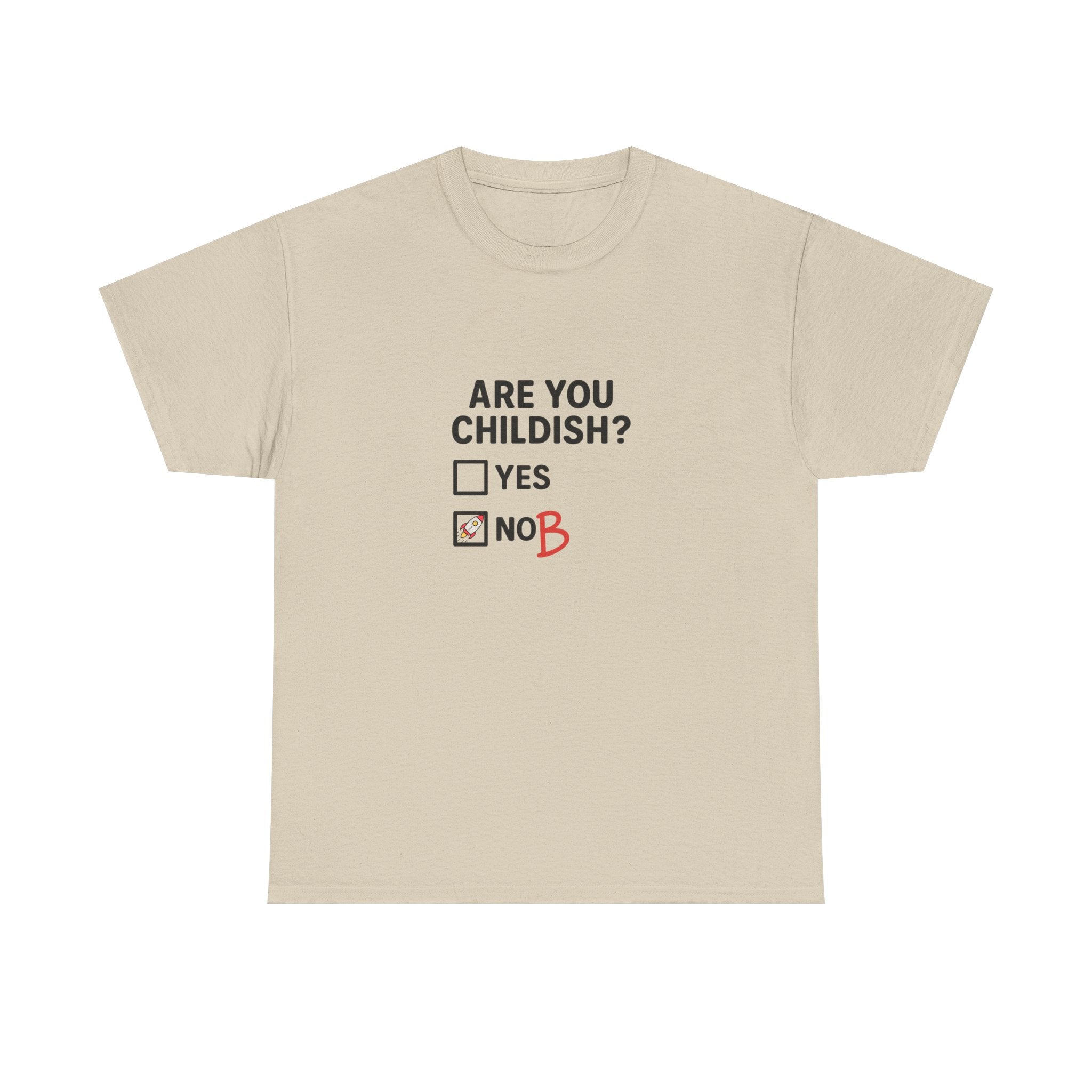 😜🖍️ Funny “Are You Childish?” T-Shirt – Tick Box Humor Tee by VTtee 😂✨