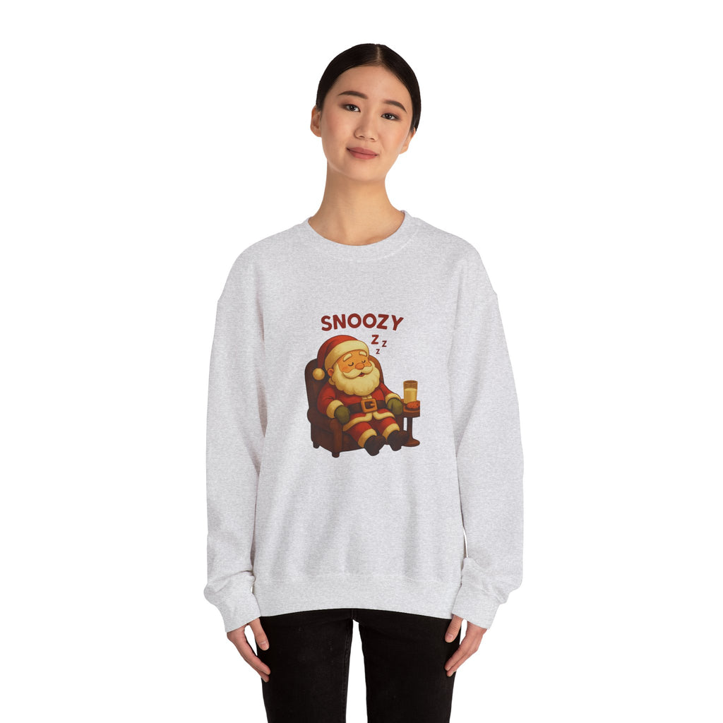 😴 Snoozy Santa Sweatshirt by VTtee 😴