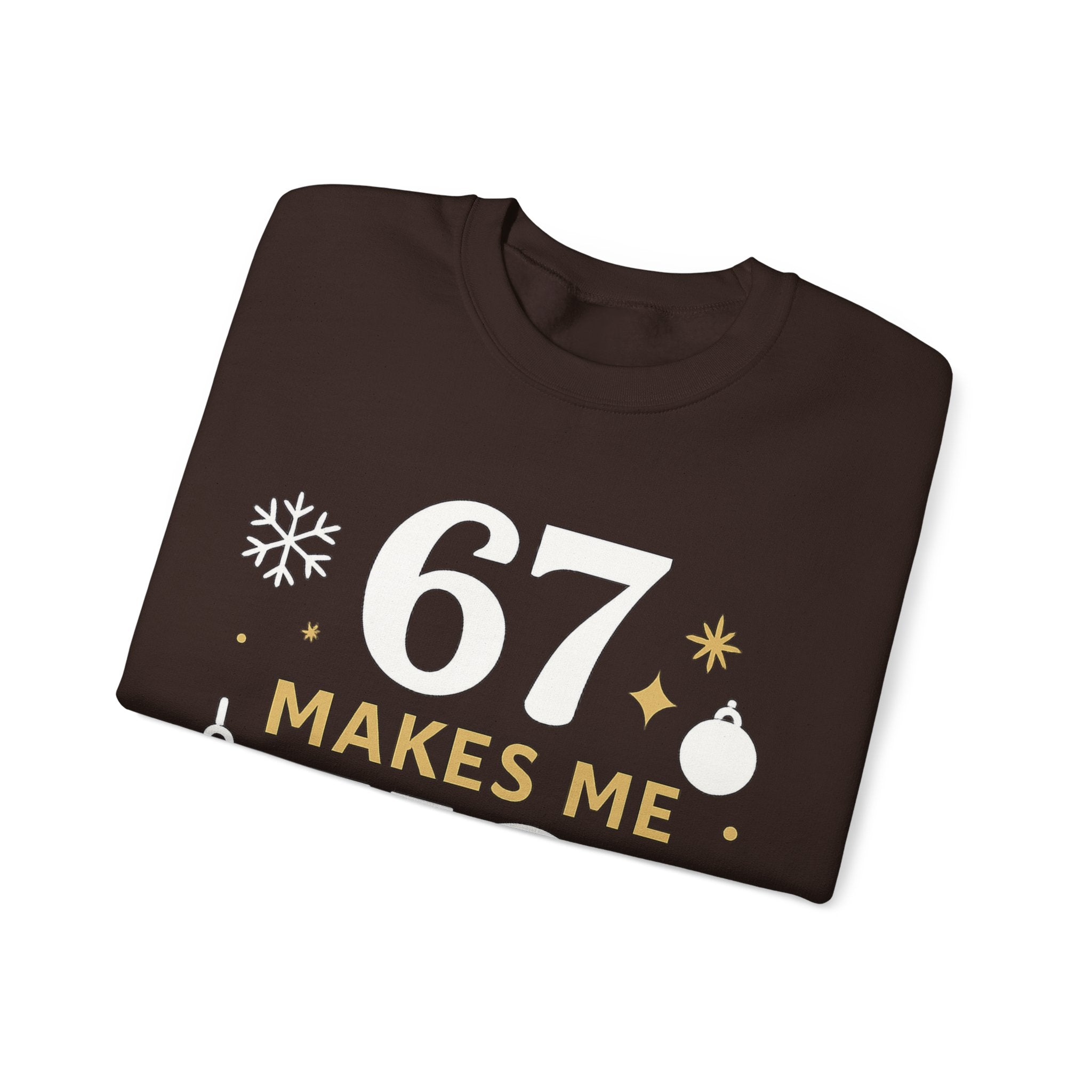 🎄🔥 67 Makes Me Ho Ho Ho – Christmas Meme Jumper by VTtee