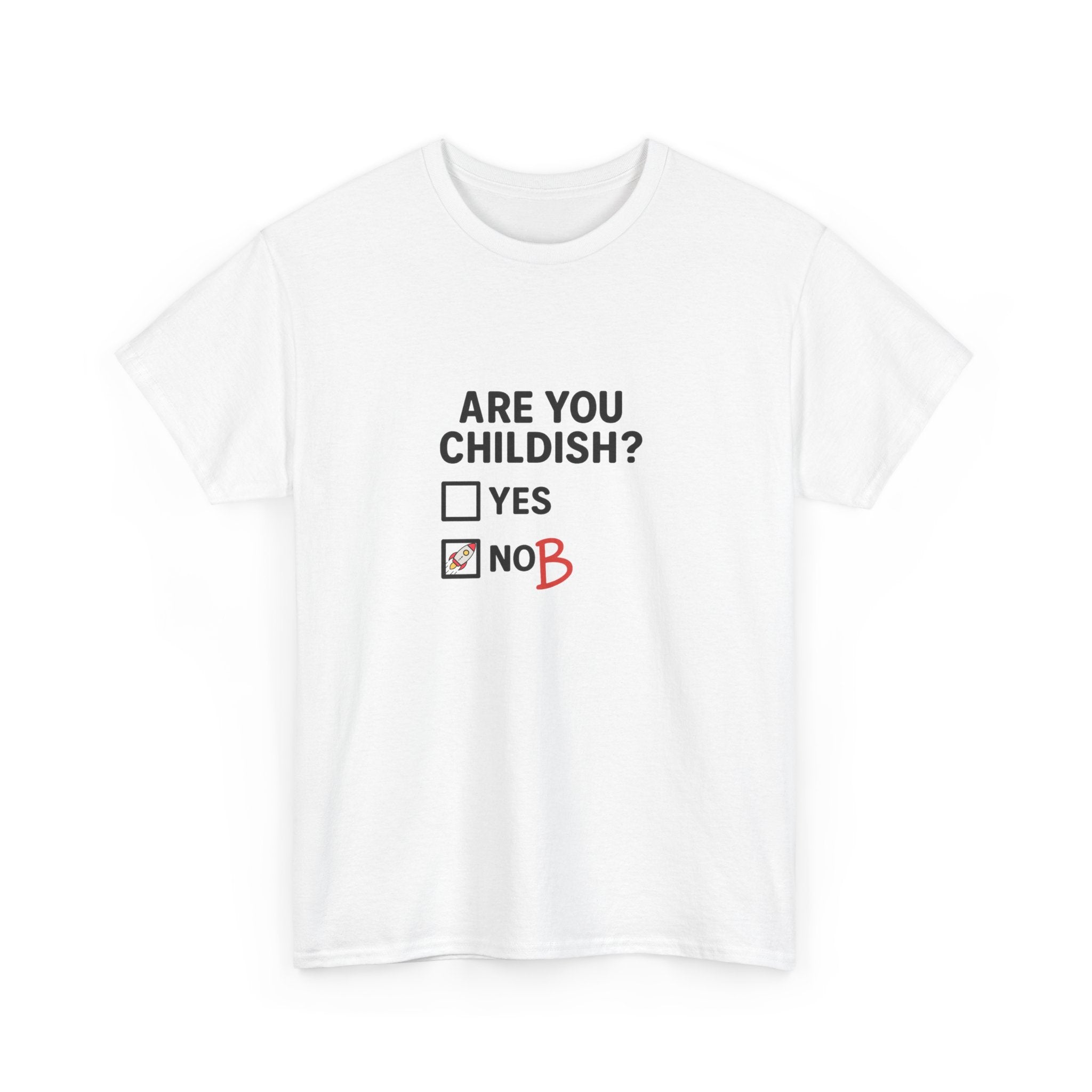😜🖍️ Funny “Are You Childish?” T-Shirt – Tick Box Humor Tee by VTtee 😂✨