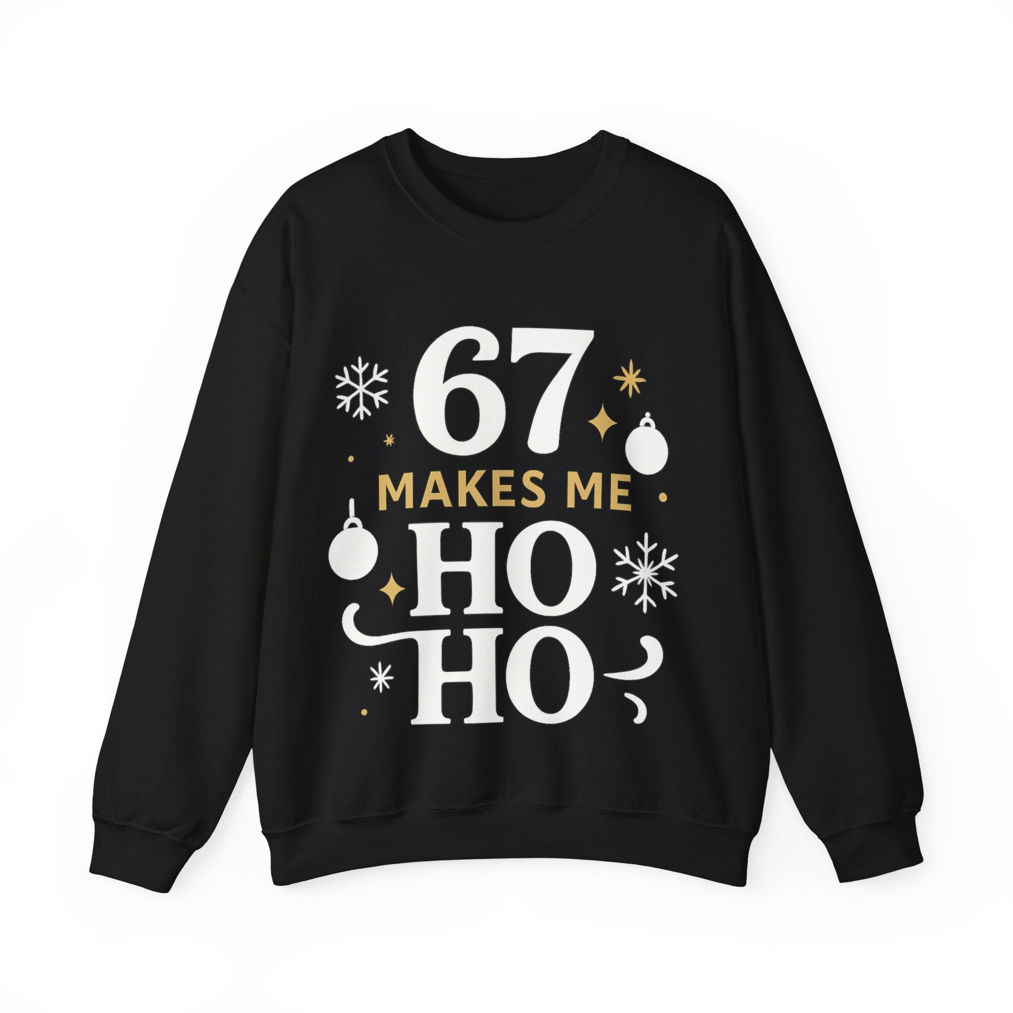 🎄🔥 67 Makes Me Ho Ho Ho – Christmas Meme Jumper by VTtee