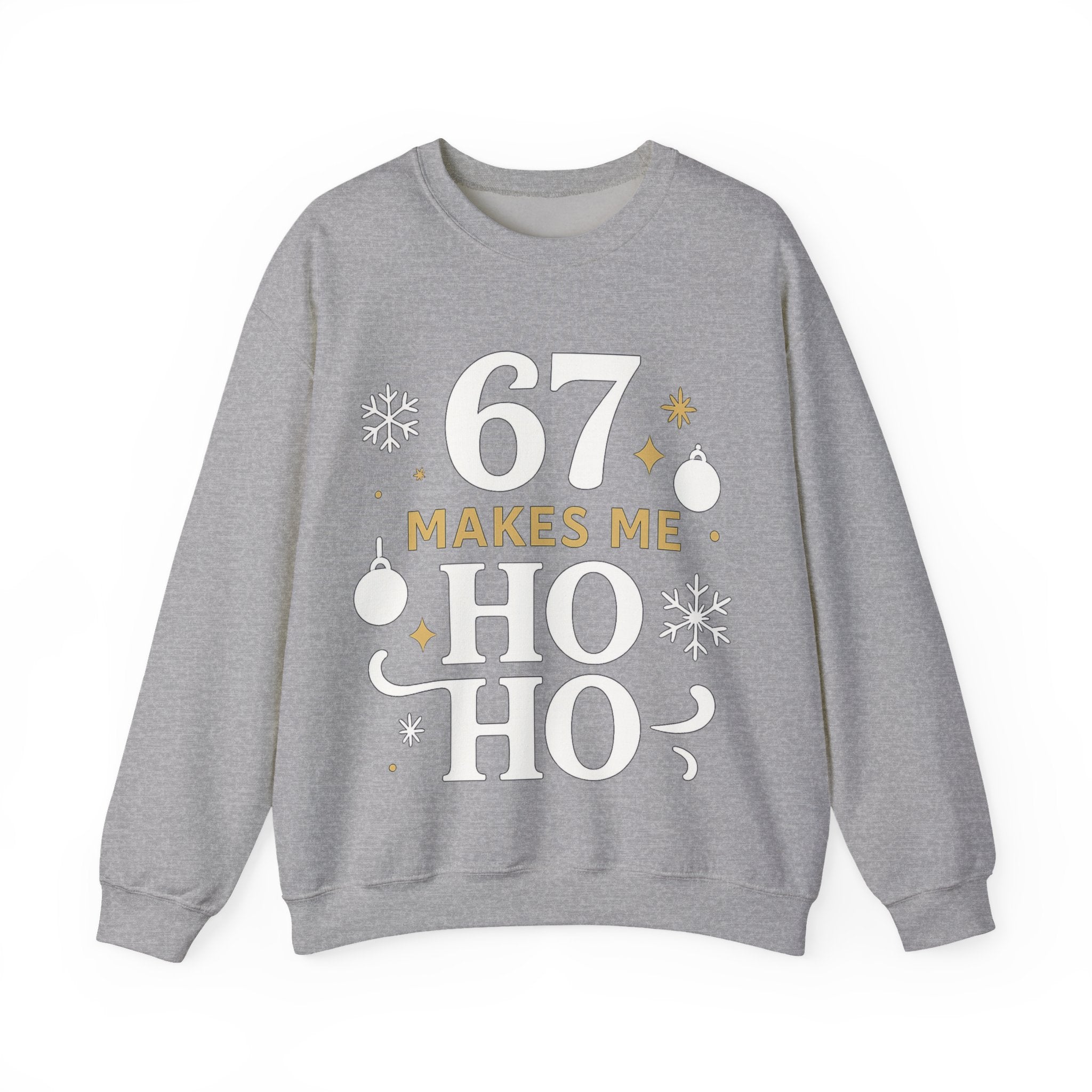 🎄🔥 67 Makes Me Ho Ho Ho – Christmas Meme Jumper by VTtee