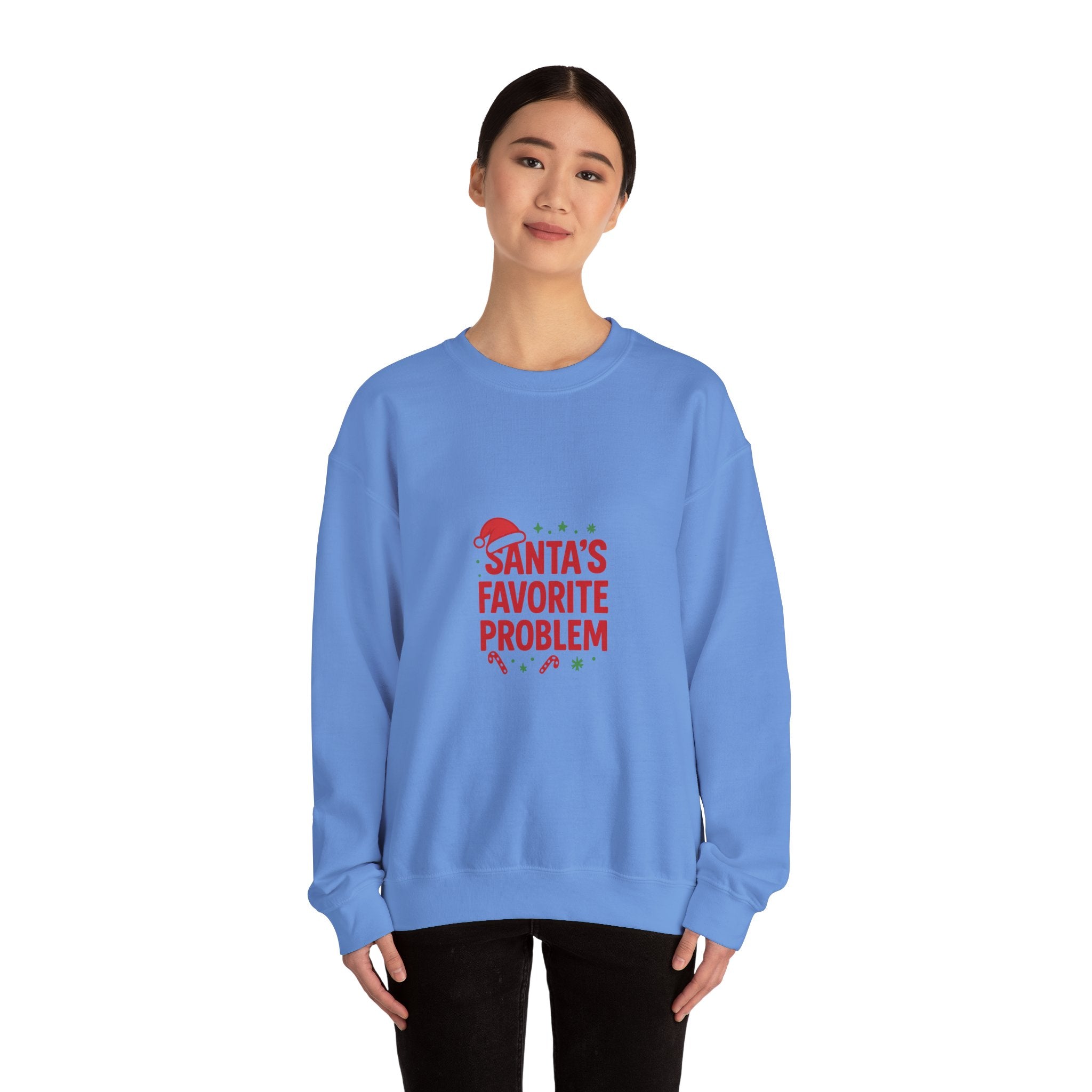 🎅 Santa’s Favourite Problem Sweatshirt by VTtee 🎅