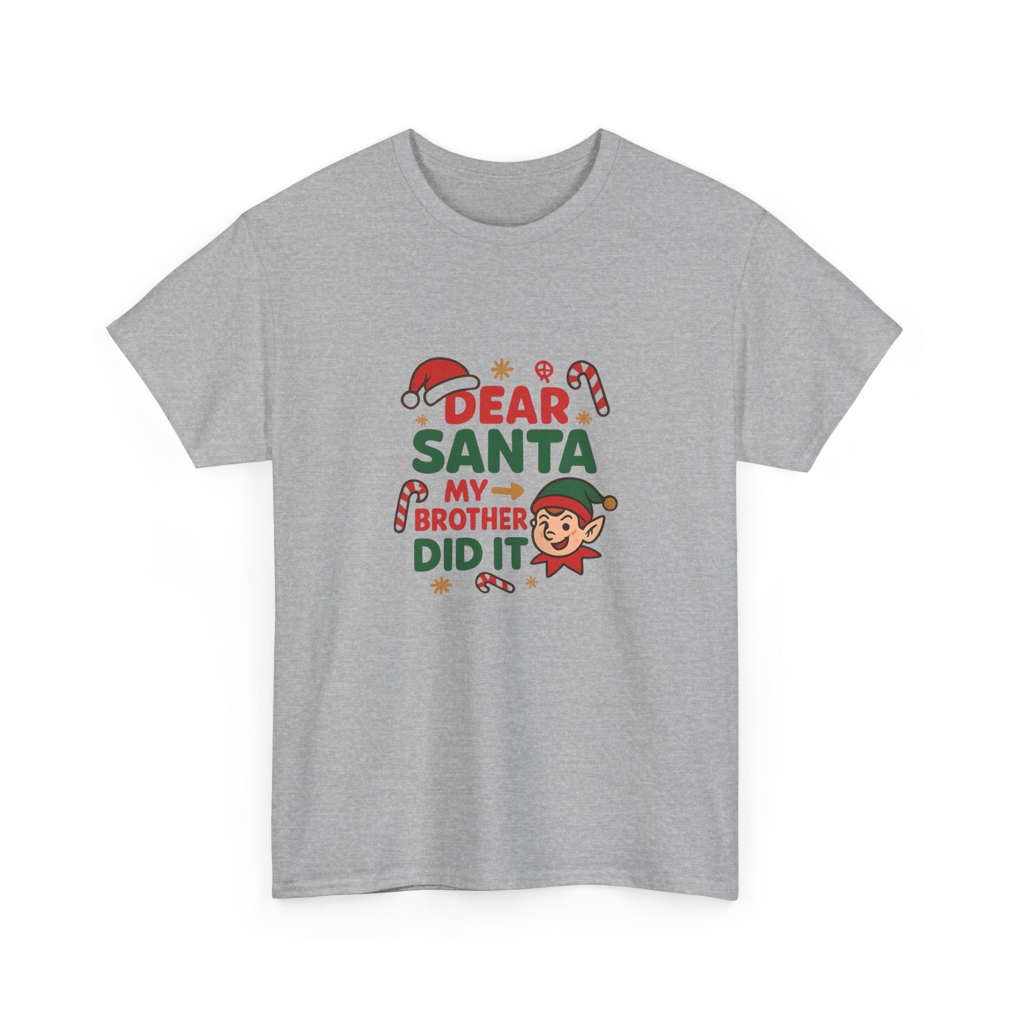 🎅 Dear Santa, My Brother Did It Tee by VTtee 😇