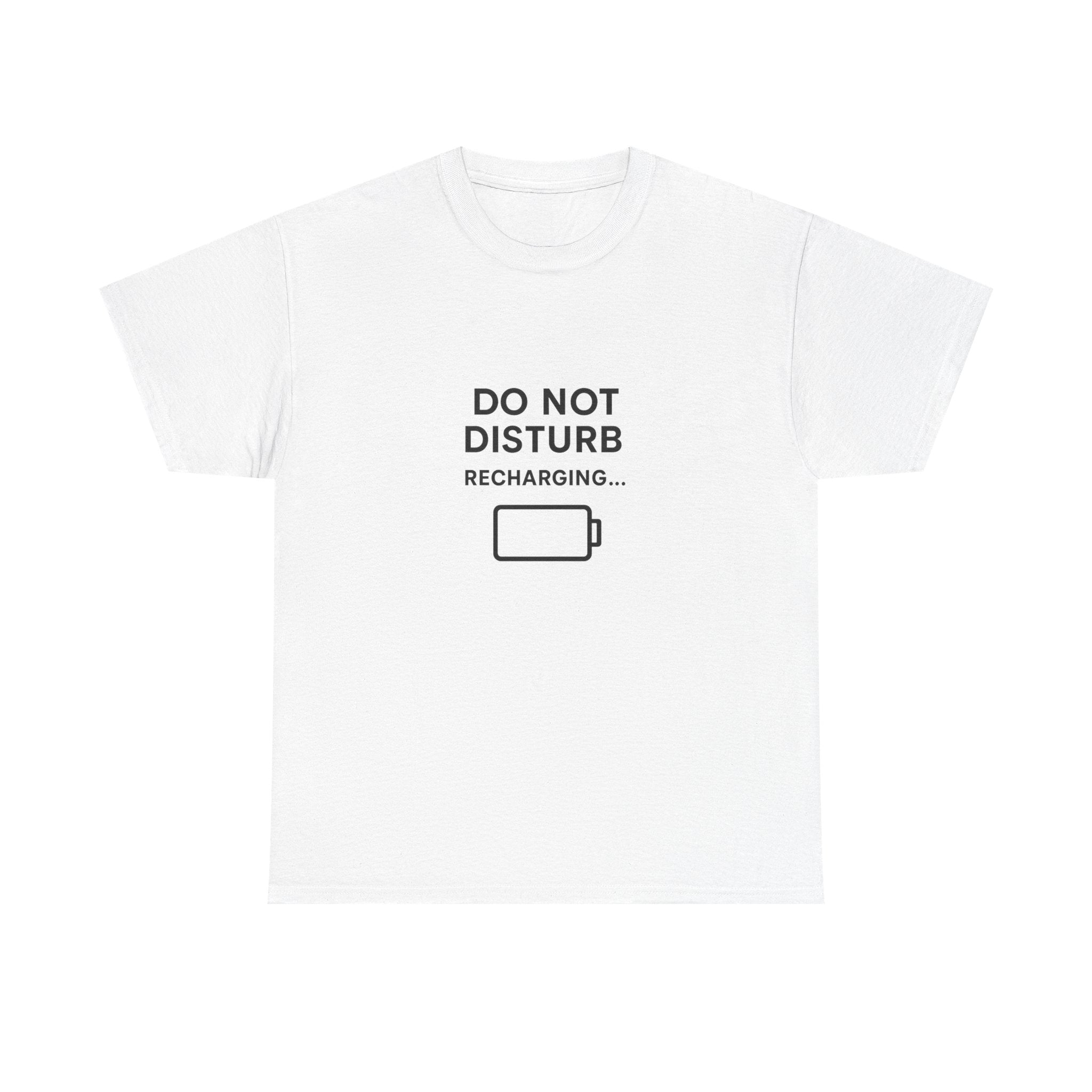 💤 Do Not Disturb: Recharging Tee by VTtee 💤