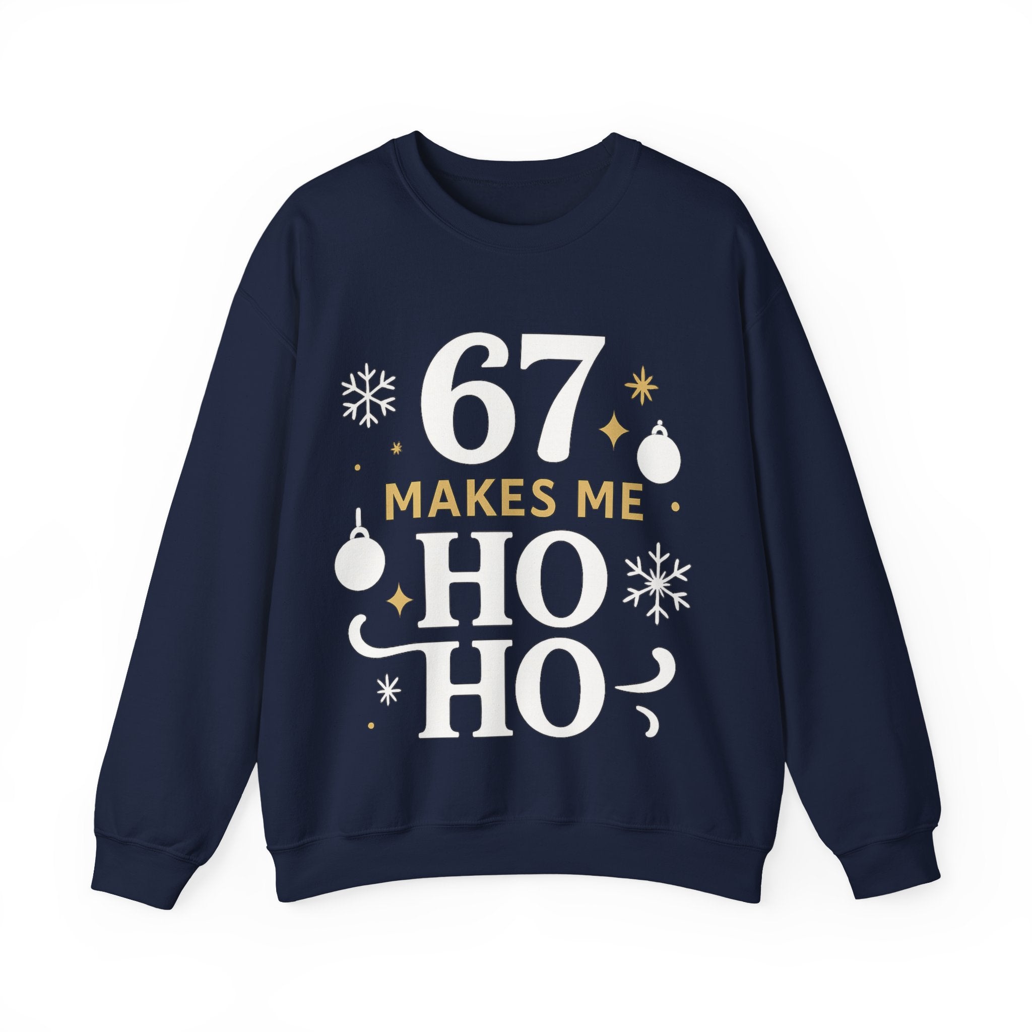 🎄🔥 67 Makes Me Ho Ho Ho – Christmas Meme Jumper by VTtee