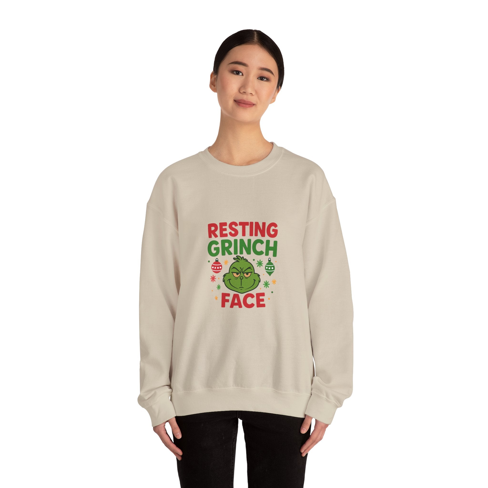 😒 Resting Grinch Face Sweatshirt by VTtee 😒