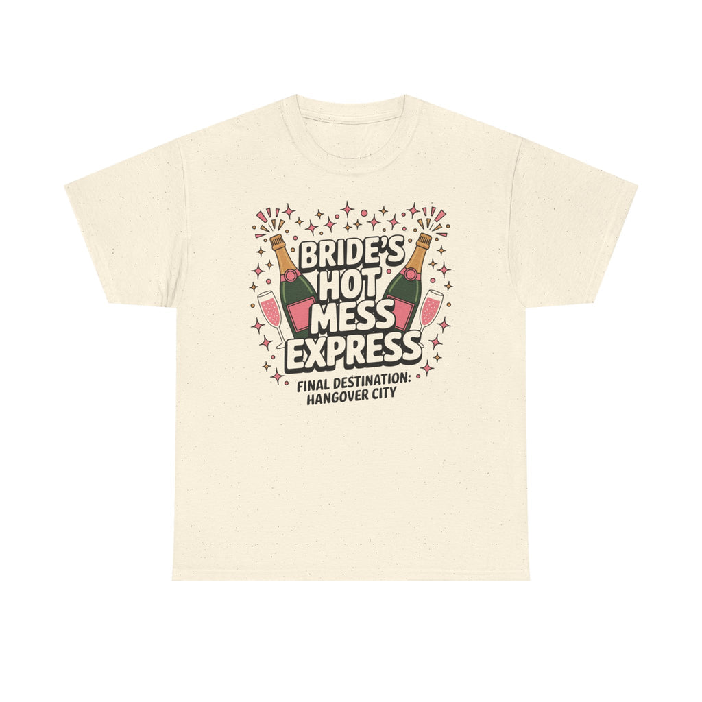 💋 Bride’s Hot Mess Express – Hen Do 2026 Tee by VTtee 💋