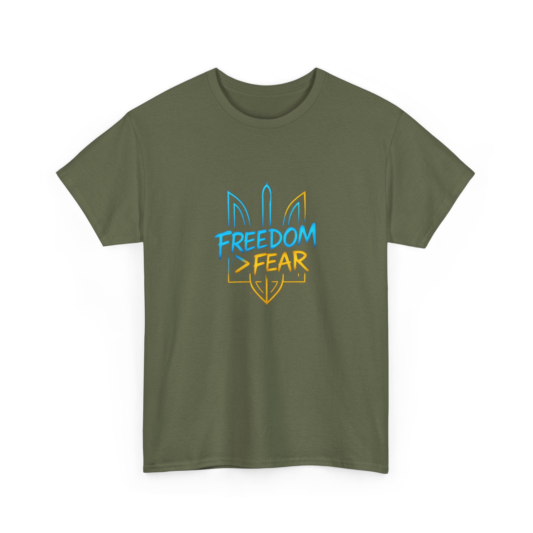 💙💛 FREEDOM > FEAR — VTtee
