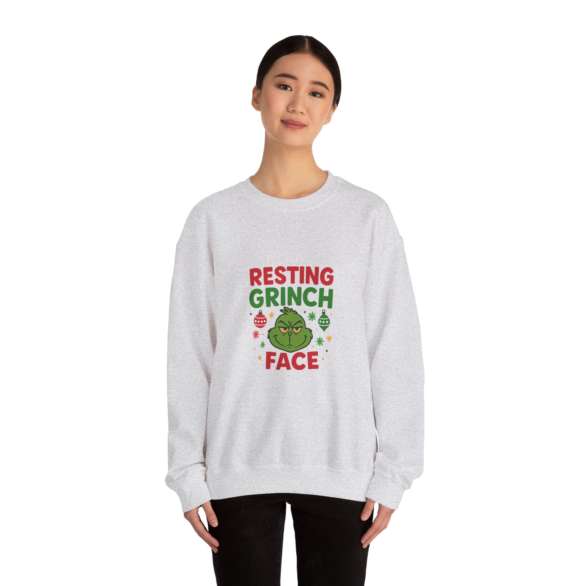 😒 Resting Grinch Face Sweatshirt by VTtee 😒
