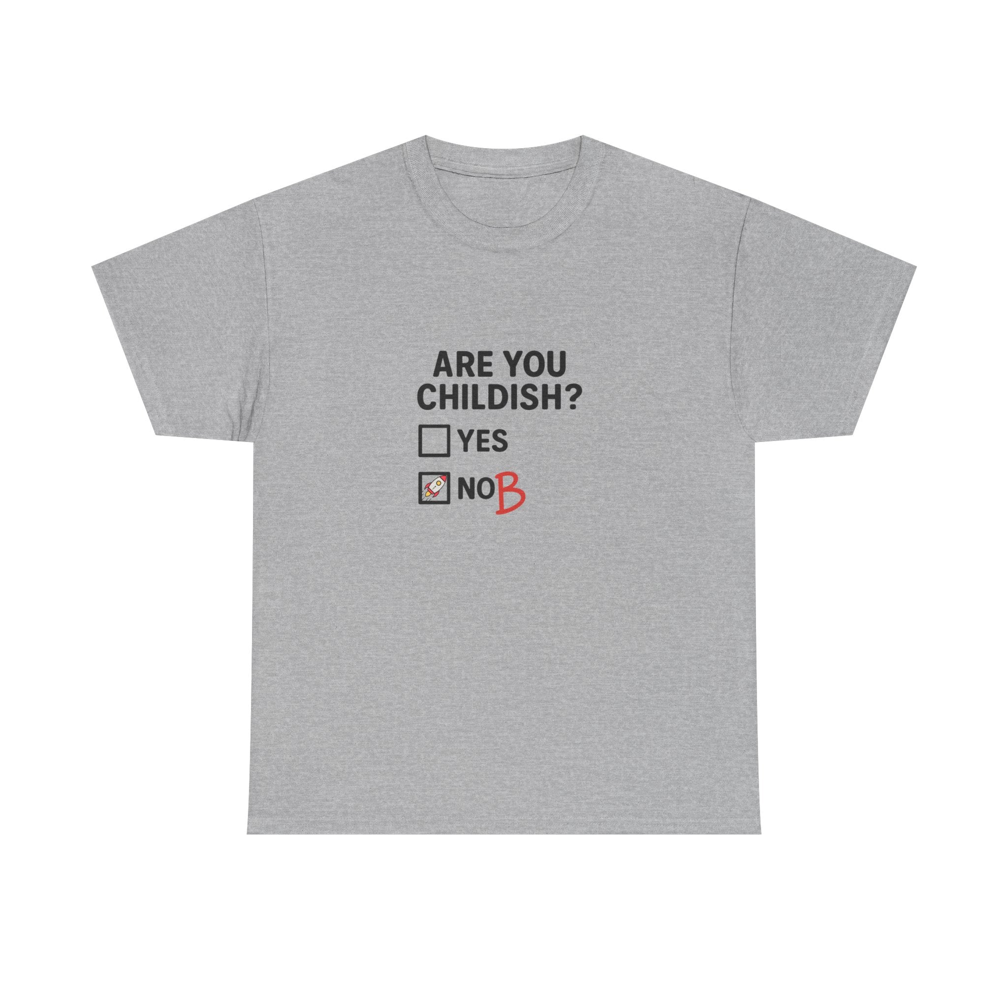 😜🖍️ Funny “Are You Childish?” T-Shirt – Tick Box Humor Tee by VTtee 😂✨