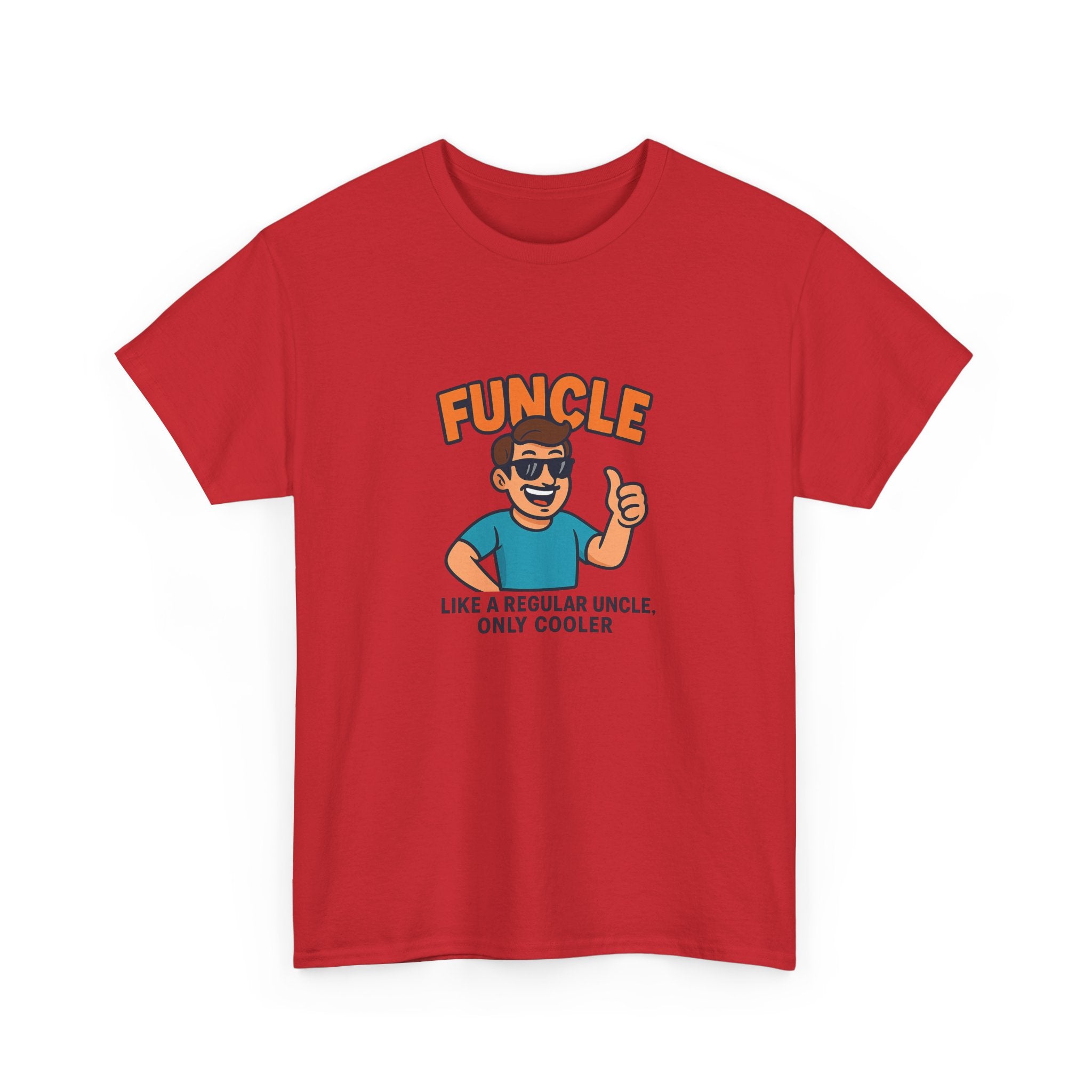 😎🎉 “Funcle – Like a Regular Uncle, Only Cooler” Cartoon Edition by VTtee