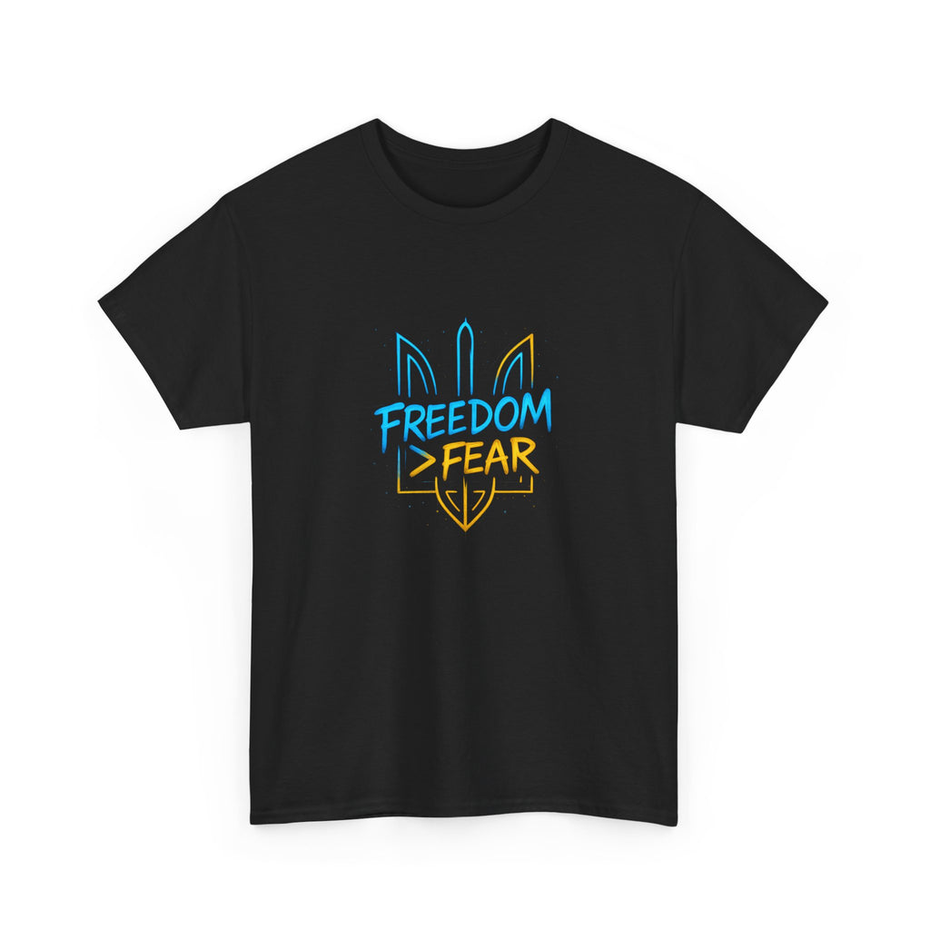 💙💛 FREEDOM > FEAR — VTtee