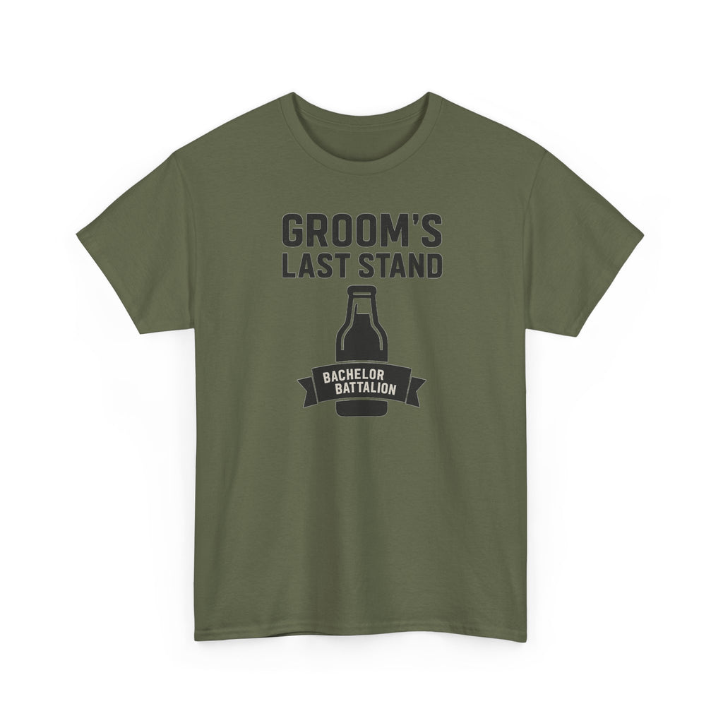 🦌 Groom’s Last Stand – Bachelor Battalion Tee by VTtee 🦌