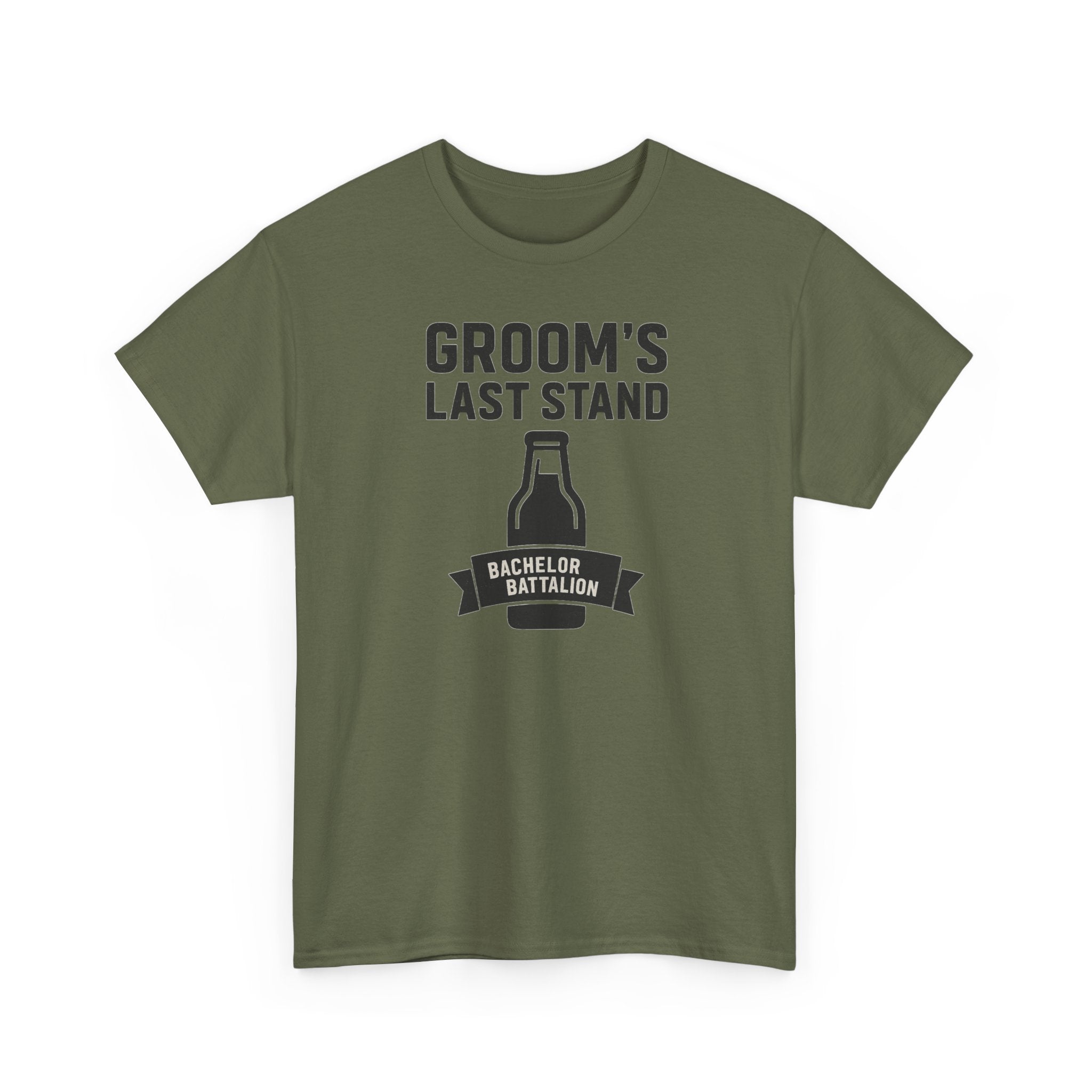 🦌 Groom’s Last Stand – Bachelor Battalion Tee by VTtee 🦌