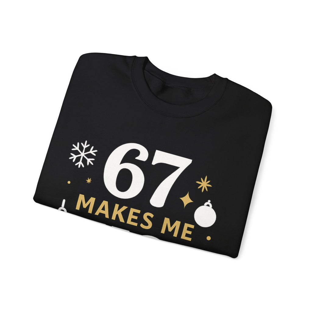 🎄🔥 67 Makes Me Ho Ho Ho – Christmas Meme Jumper by VTtee