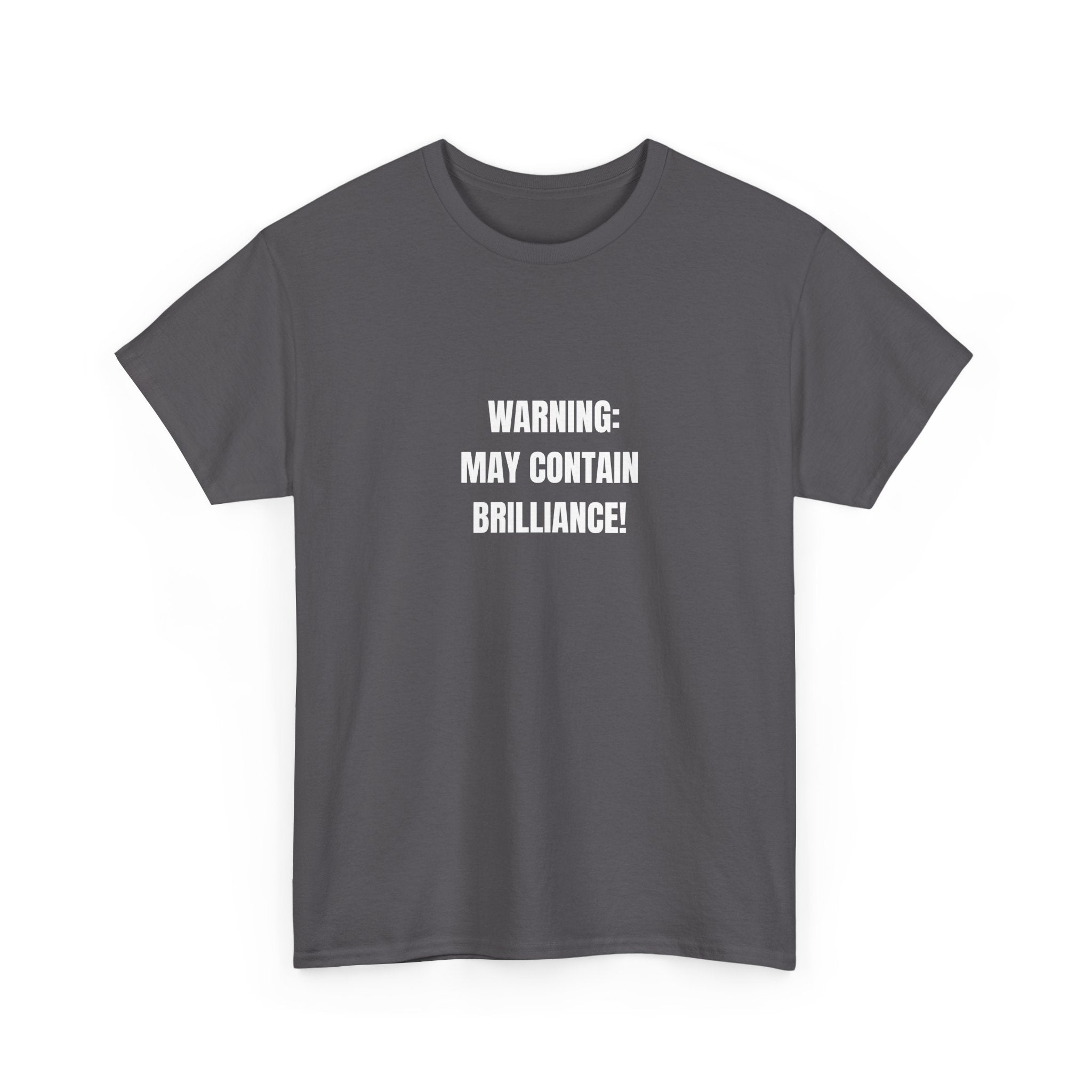 💡 Warning: May Contain Brilliance Tee by VTtee 💡