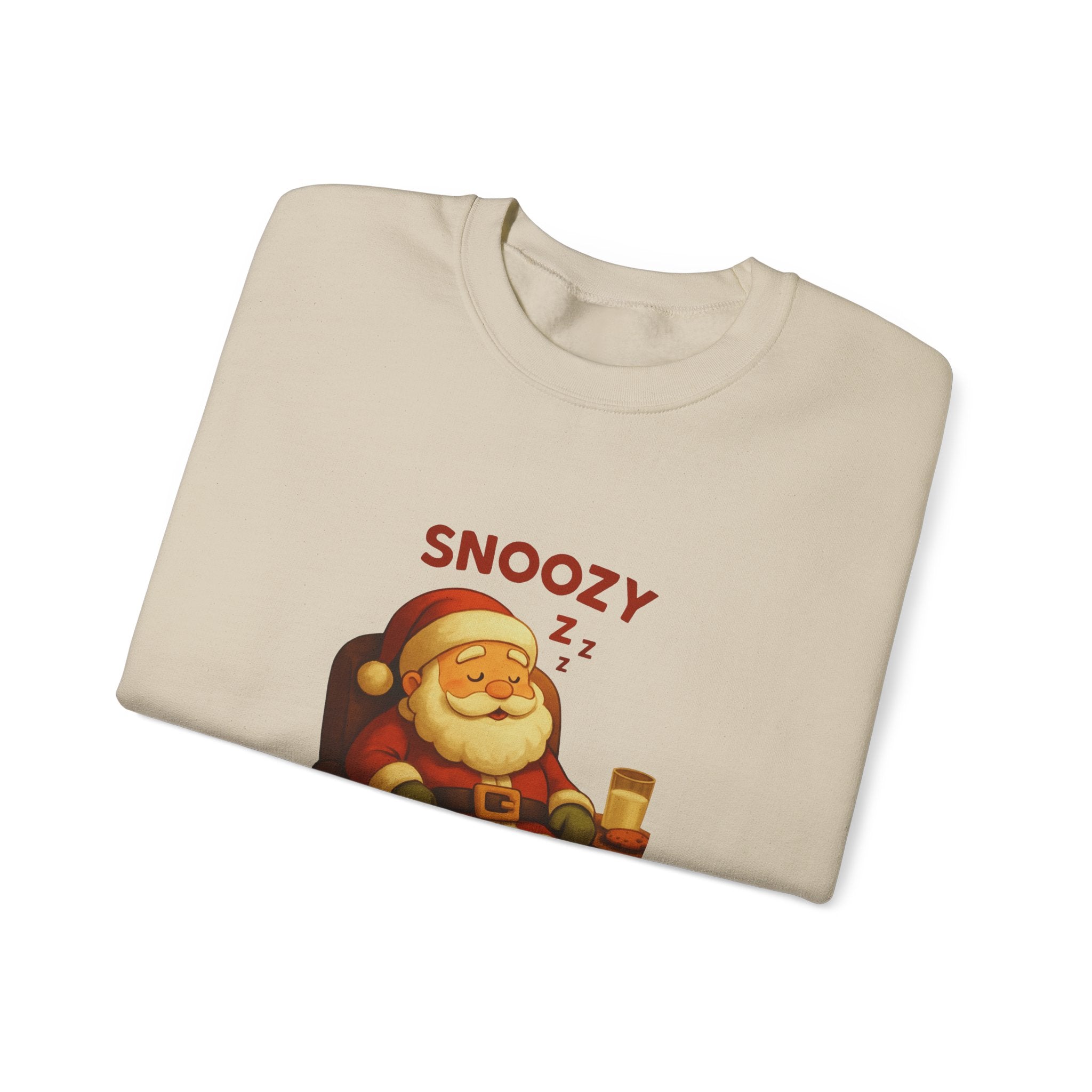 😴 Snoozy Santa Sweatshirt by VTtee 😴