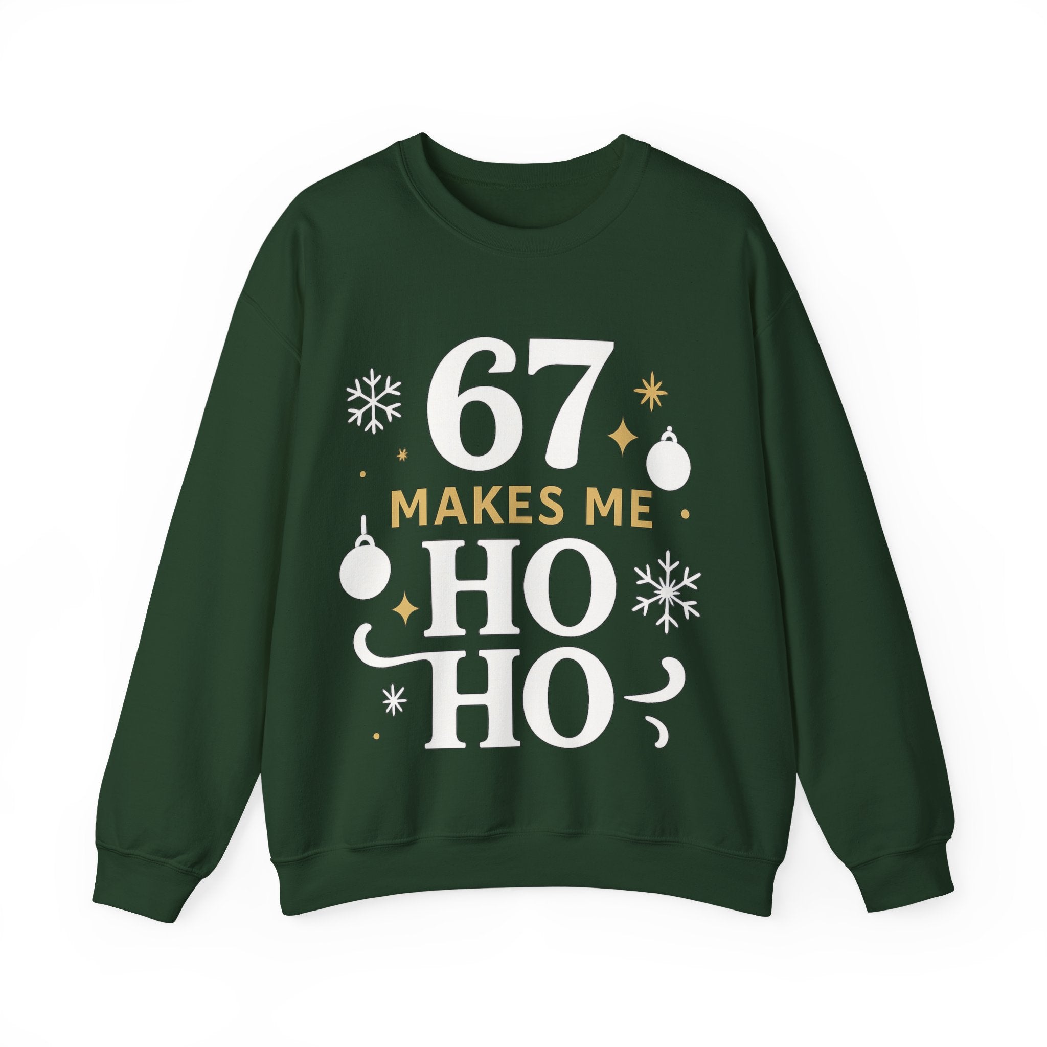 🎄🔥 67 Makes Me Ho Ho Ho – Christmas Meme Jumper by VTtee