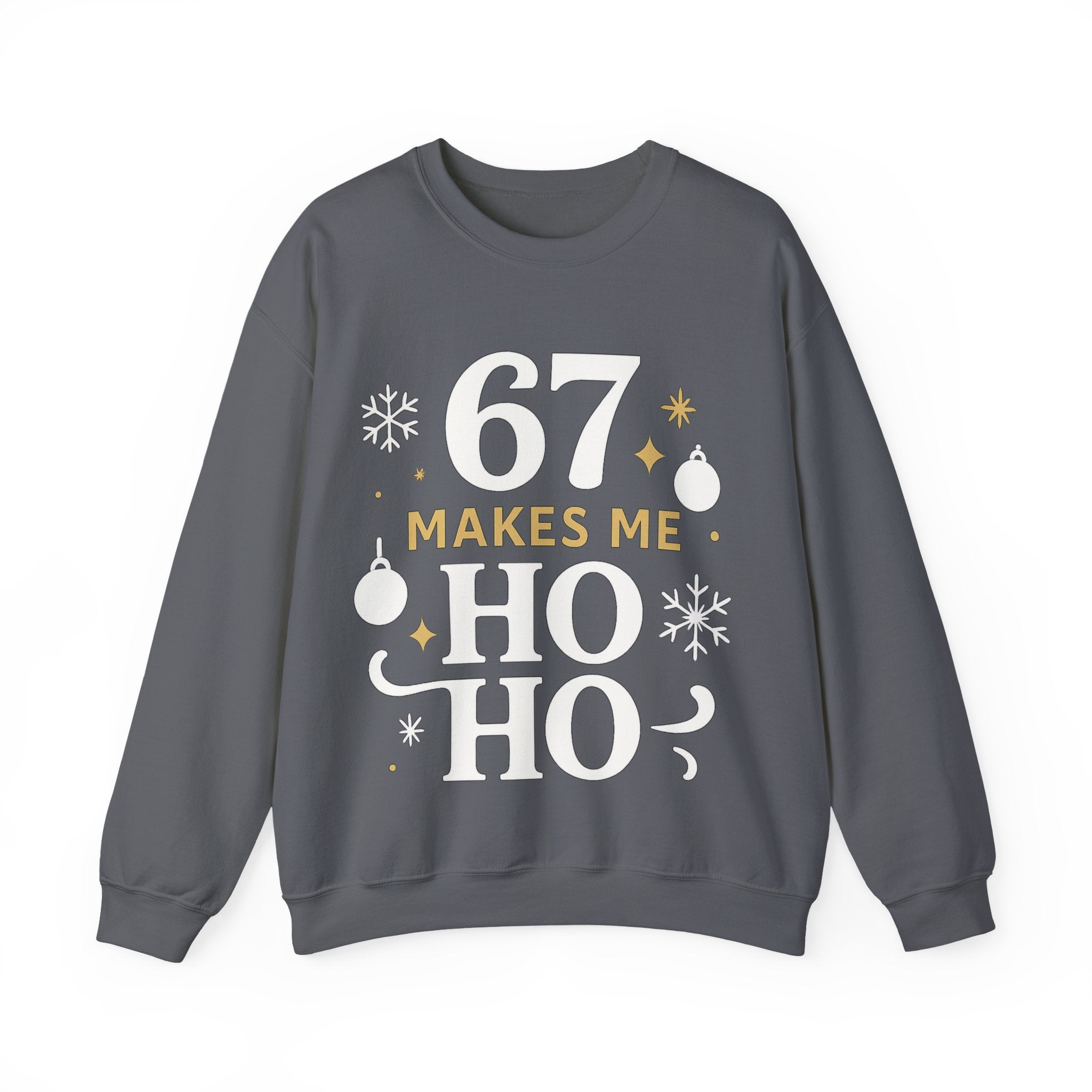 🎄🔥 67 Makes Me Ho Ho Ho – Christmas Meme Jumper by VTtee