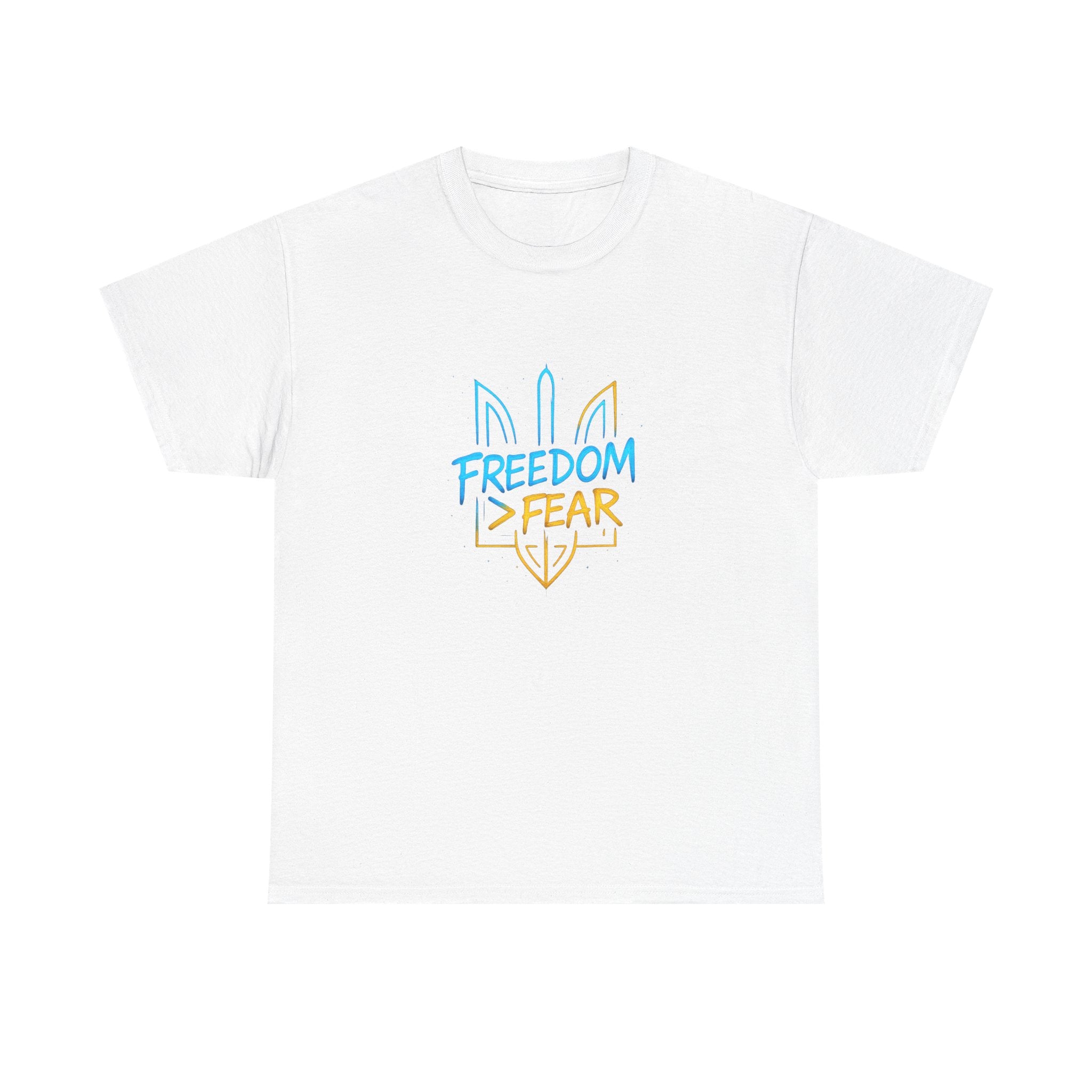 💙💛 FREEDOM > FEAR — VTtee