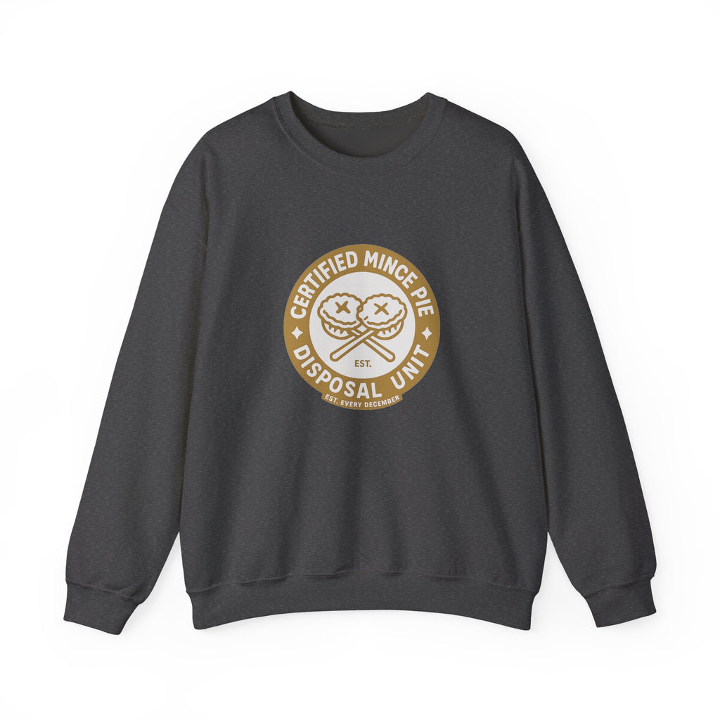 🥧🎄 Certified Mince Pie Disposal Unit – VTtee Christmas Jumper