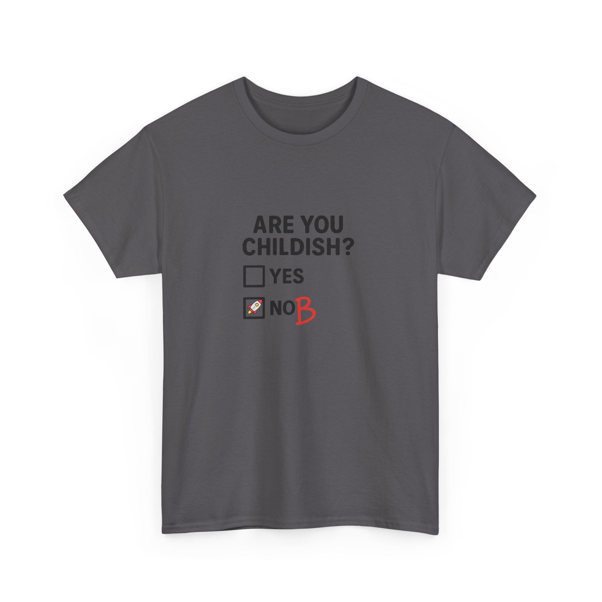 😜🖍️ Funny “Are You Childish?” T-Shirt – Tick Box Humor Tee by VTtee 😂✨