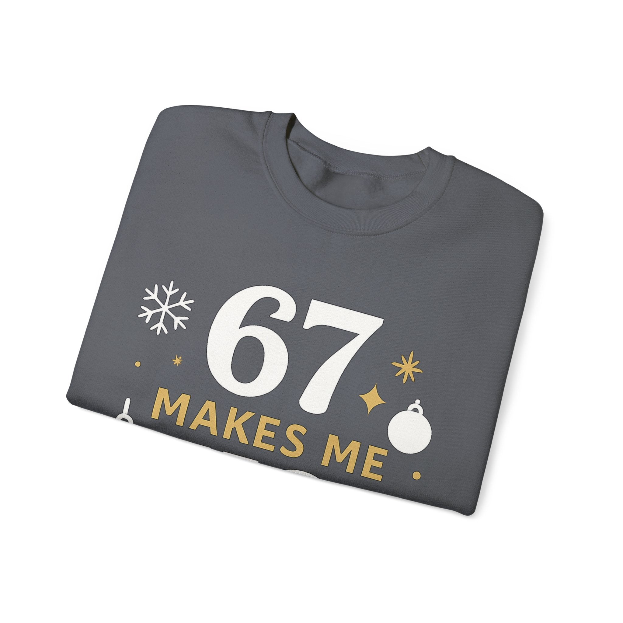 🎄🔥 67 Makes Me Ho Ho Ho – Christmas Meme Jumper by VTtee