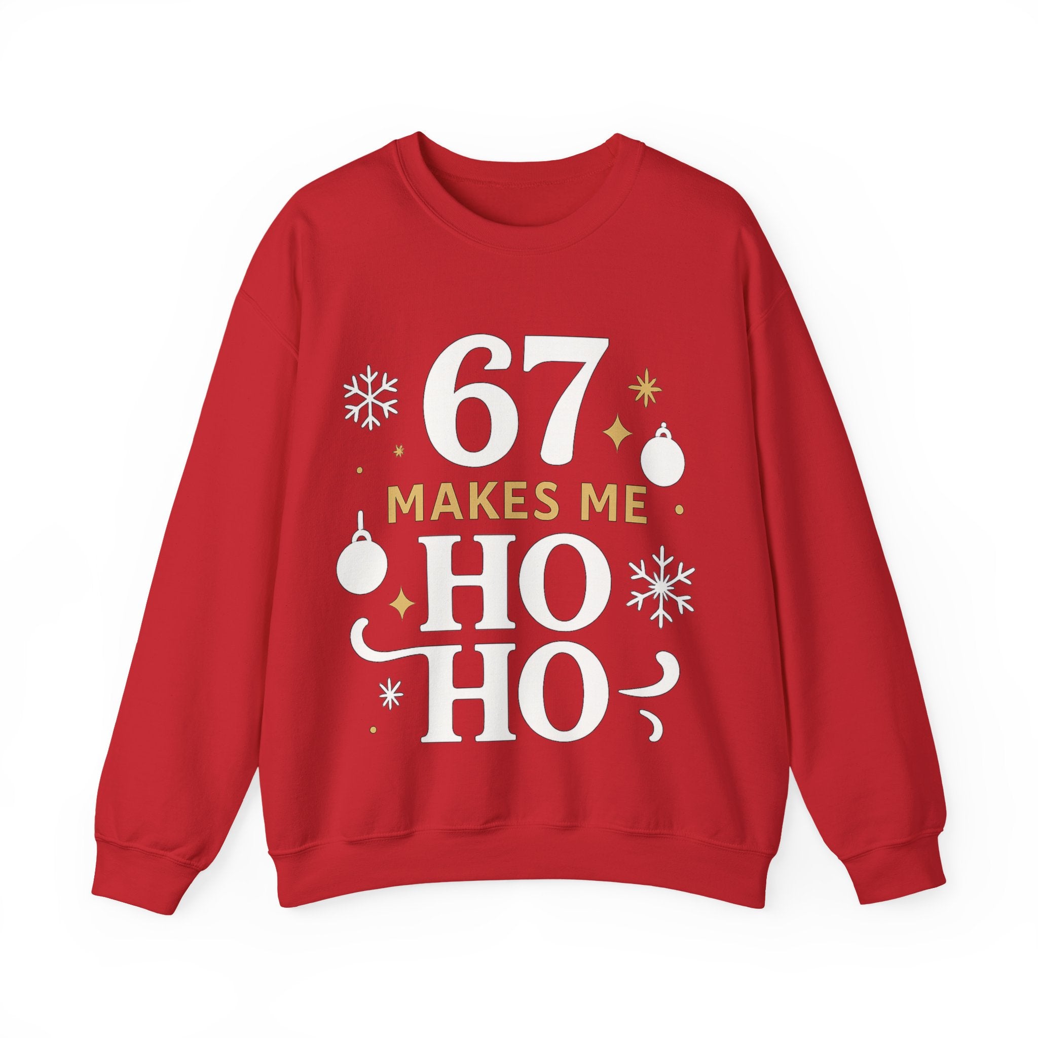 🎄🔥 67 Makes Me Ho Ho Ho – Christmas Meme Jumper by VTtee