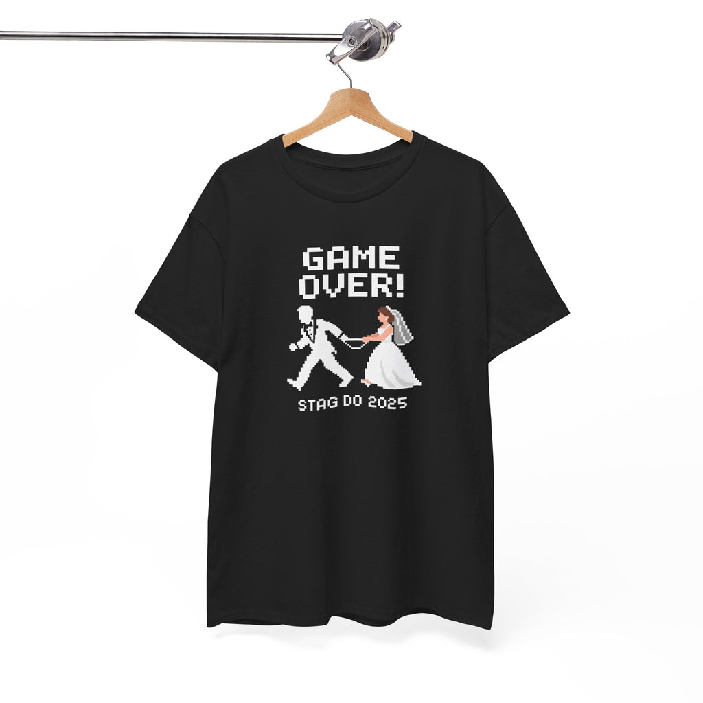🎮 Game Over – Stag Do 2026 Tee by VTtee 🎮