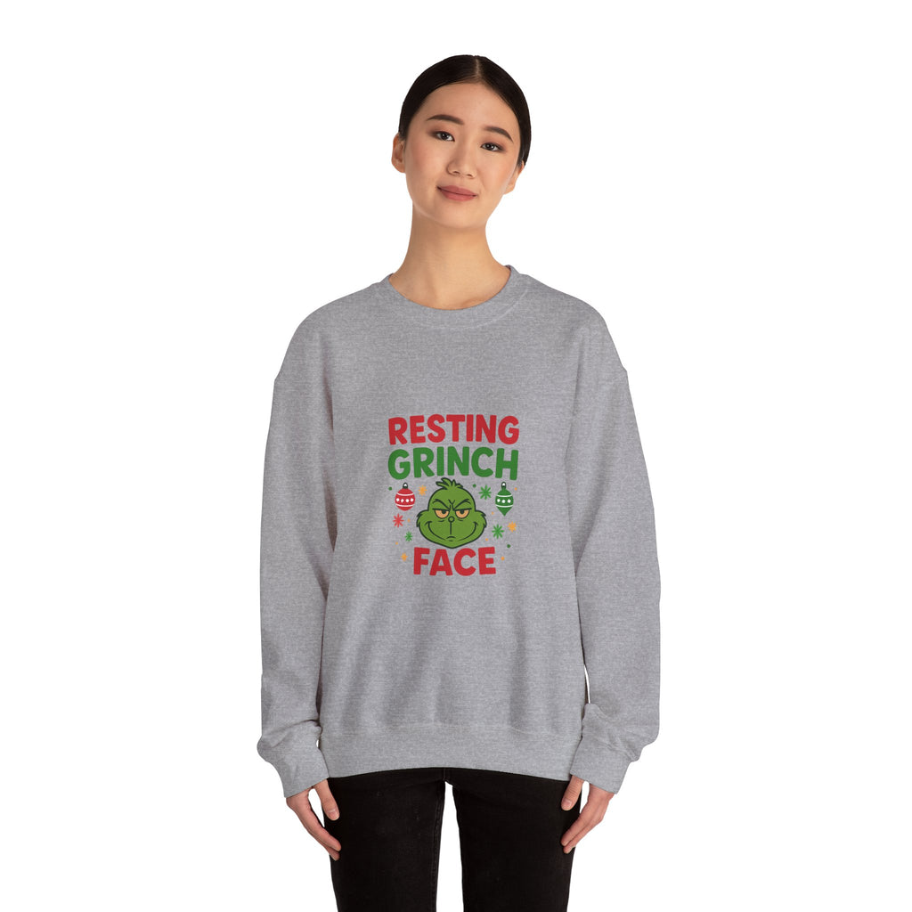 😒 Resting Grinch Face Sweatshirt by VTtee 😒