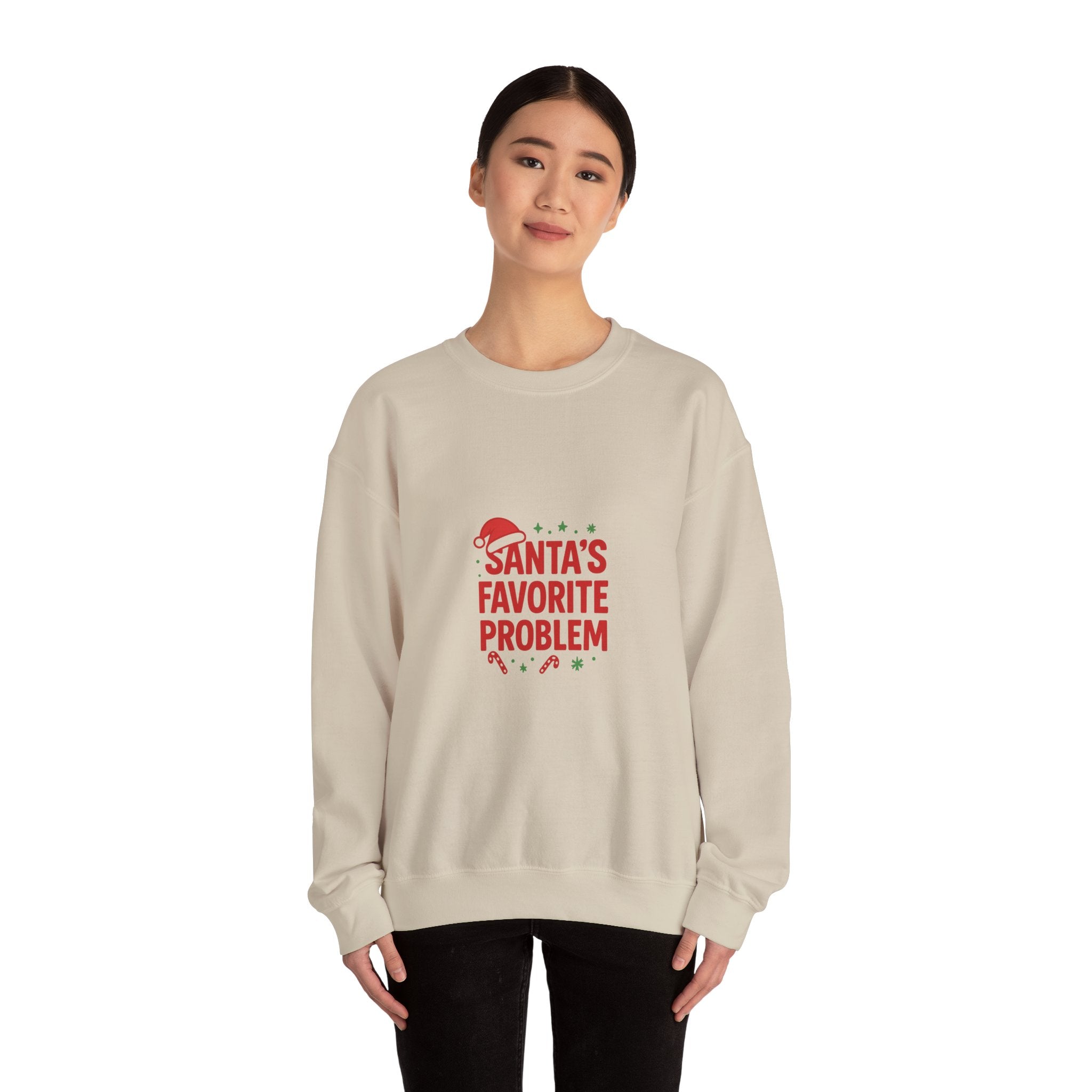 🎅 Santa’s Favourite Problem Sweatshirt by VTtee 🎅