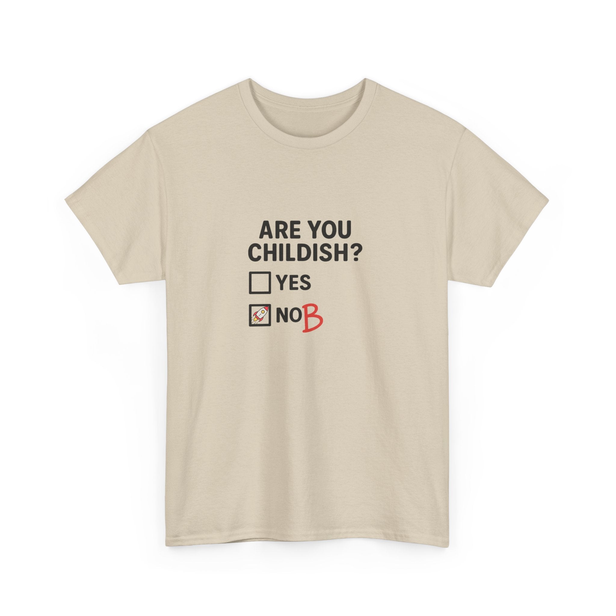 😜🖍️ Funny “Are You Childish?” T-Shirt – Tick Box Humor Tee by VTtee 😂✨