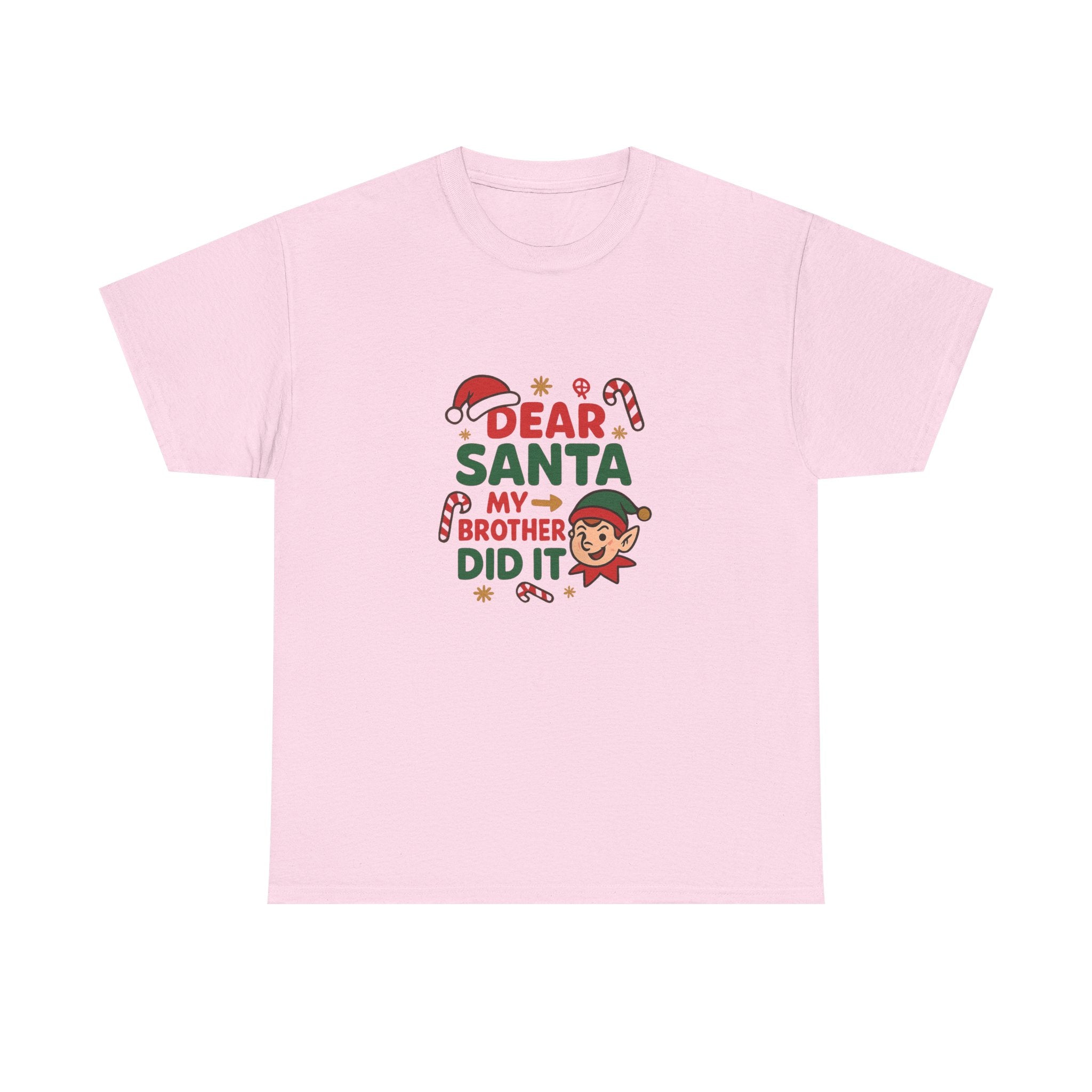 🎅 Dear Santa, My Brother Did It Tee by VTtee 😇