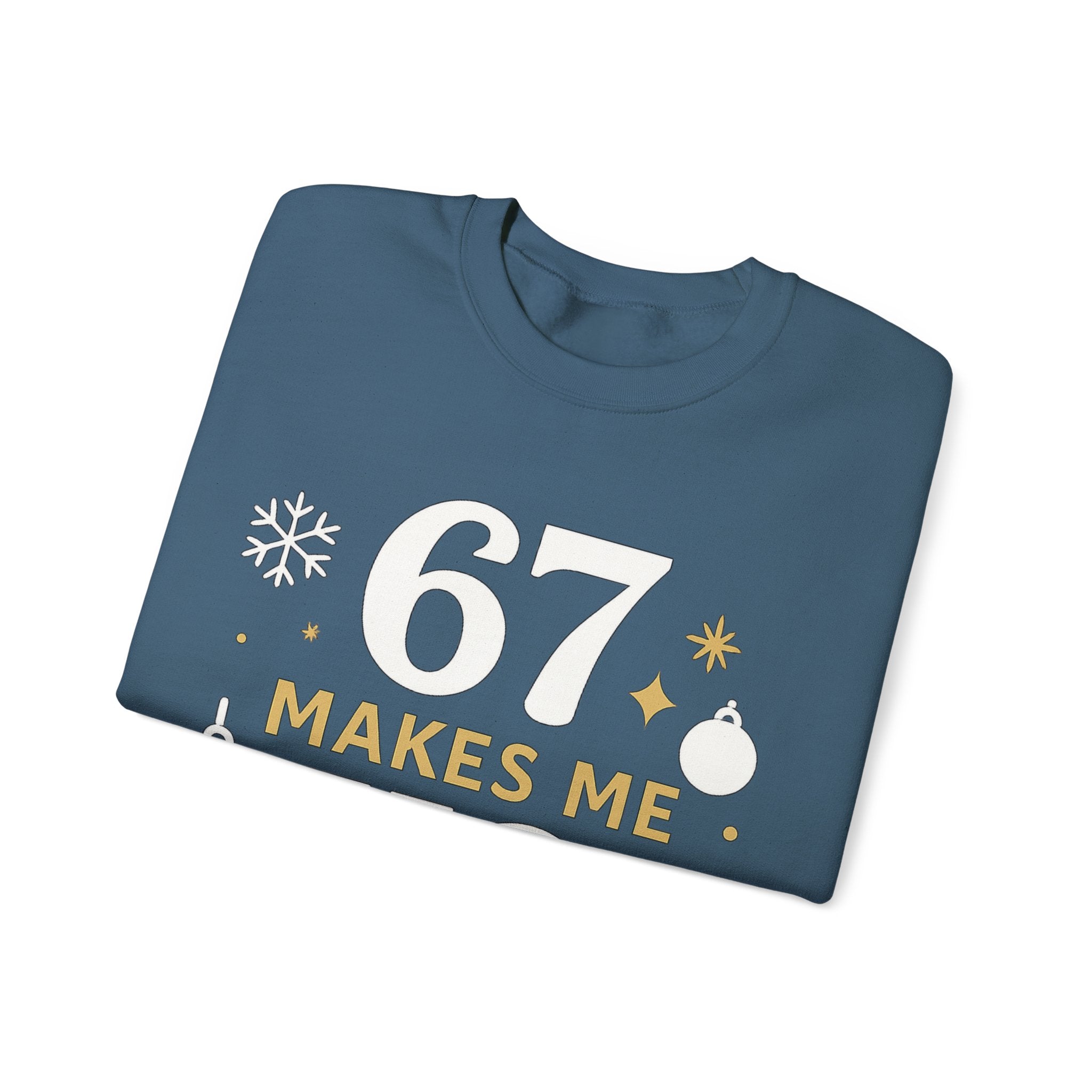 🎄🔥 67 Makes Me Ho Ho Ho – Christmas Meme Jumper by VTtee