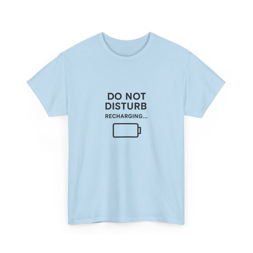 💤 Do Not Disturb: Recharging Tee by VTtee 💤