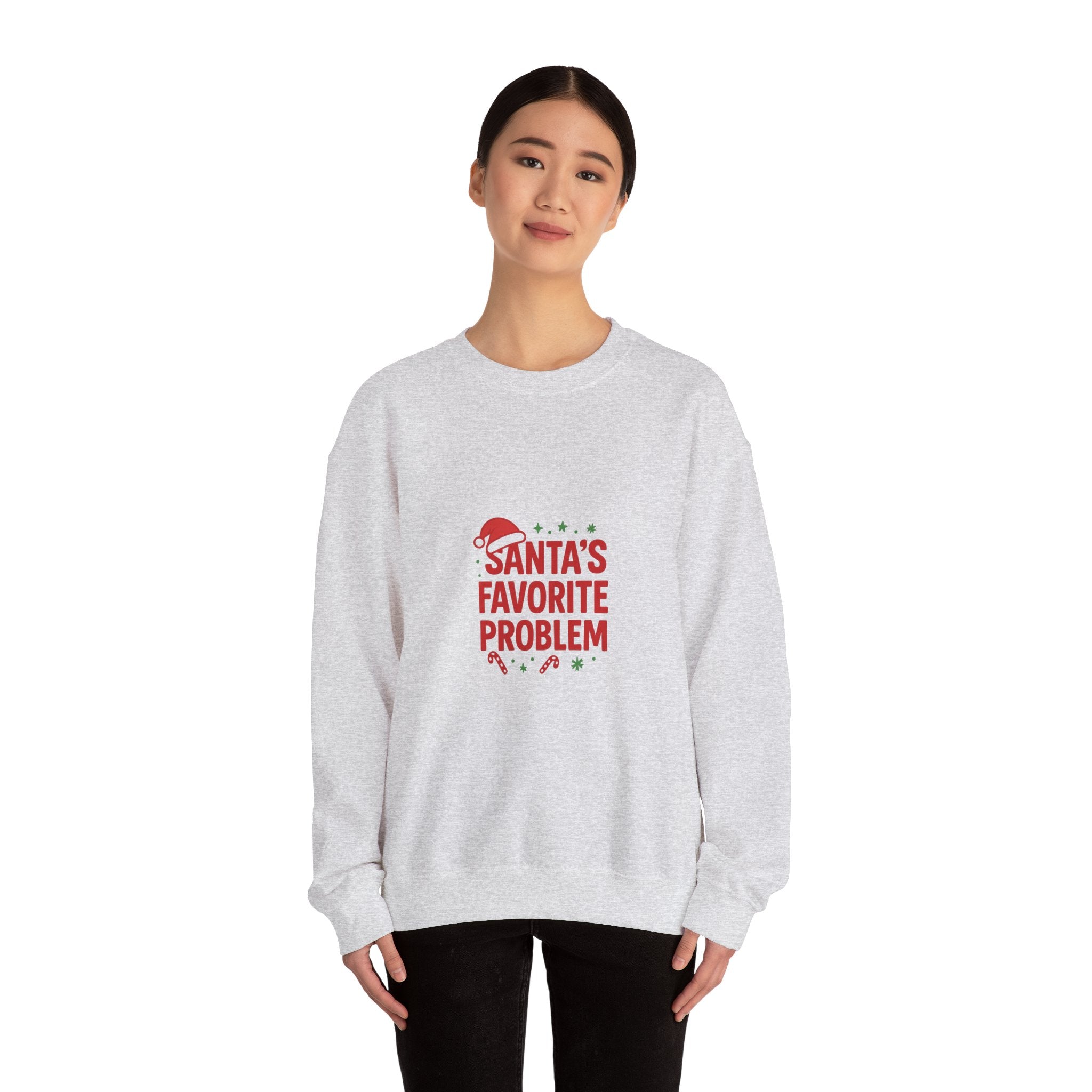 🎅 Santa’s Favourite Problem Sweatshirt by VTtee 🎅