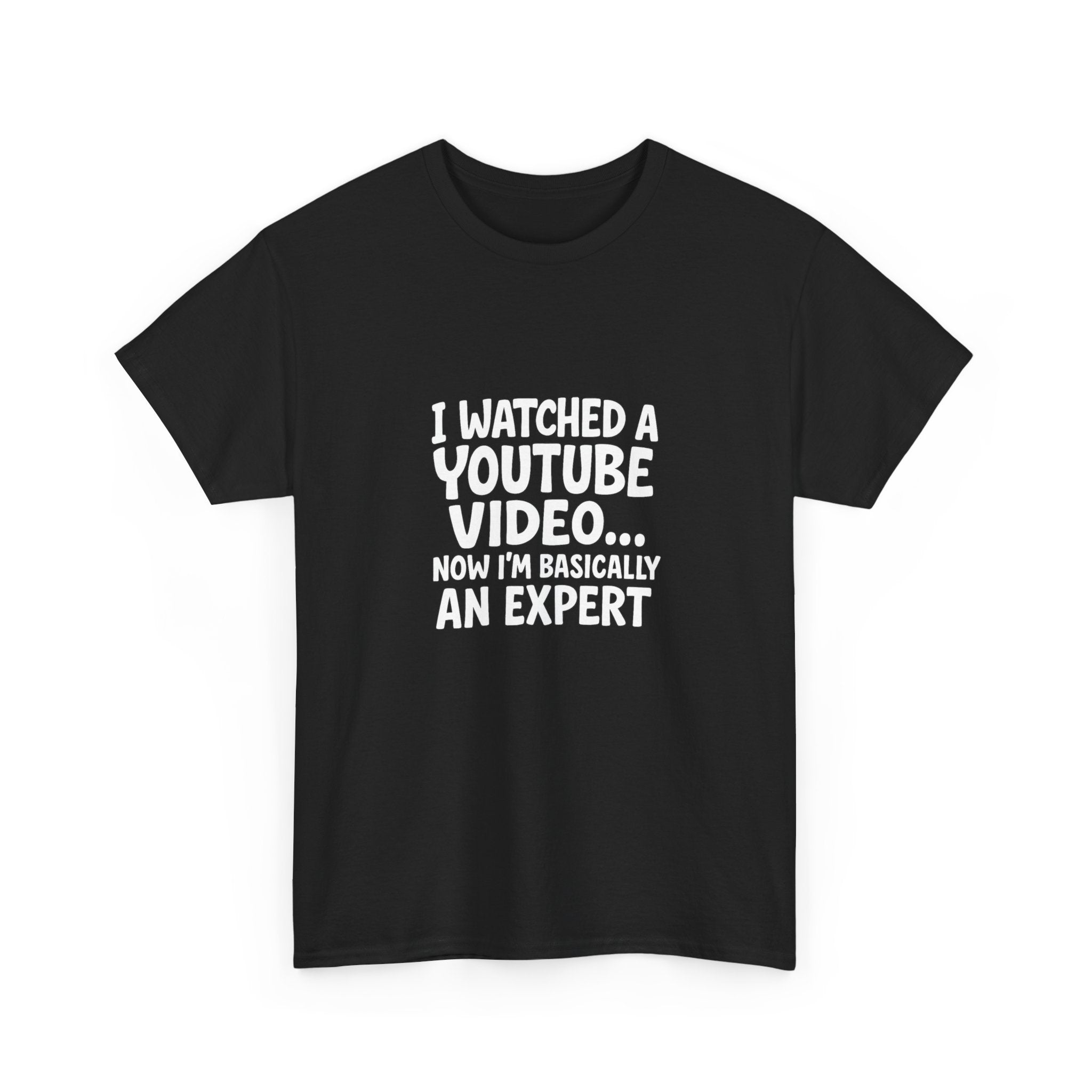 📺🤓 “I Watched a YouTube Video… Now I’m Basically an Expert.” Funny T-Shirt by VTtee 😂✨