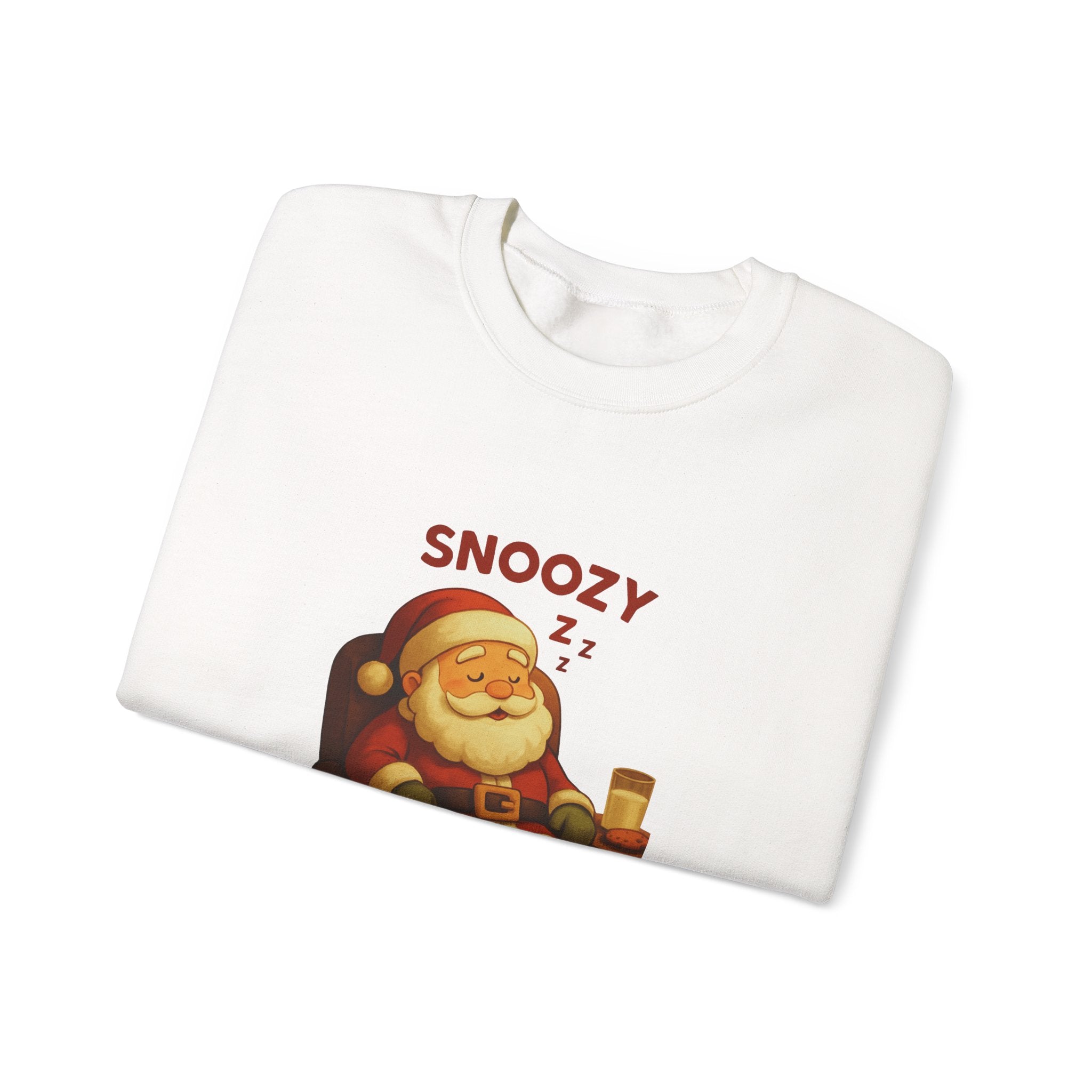 😴 Snoozy Santa Sweatshirt by VTtee 😴
