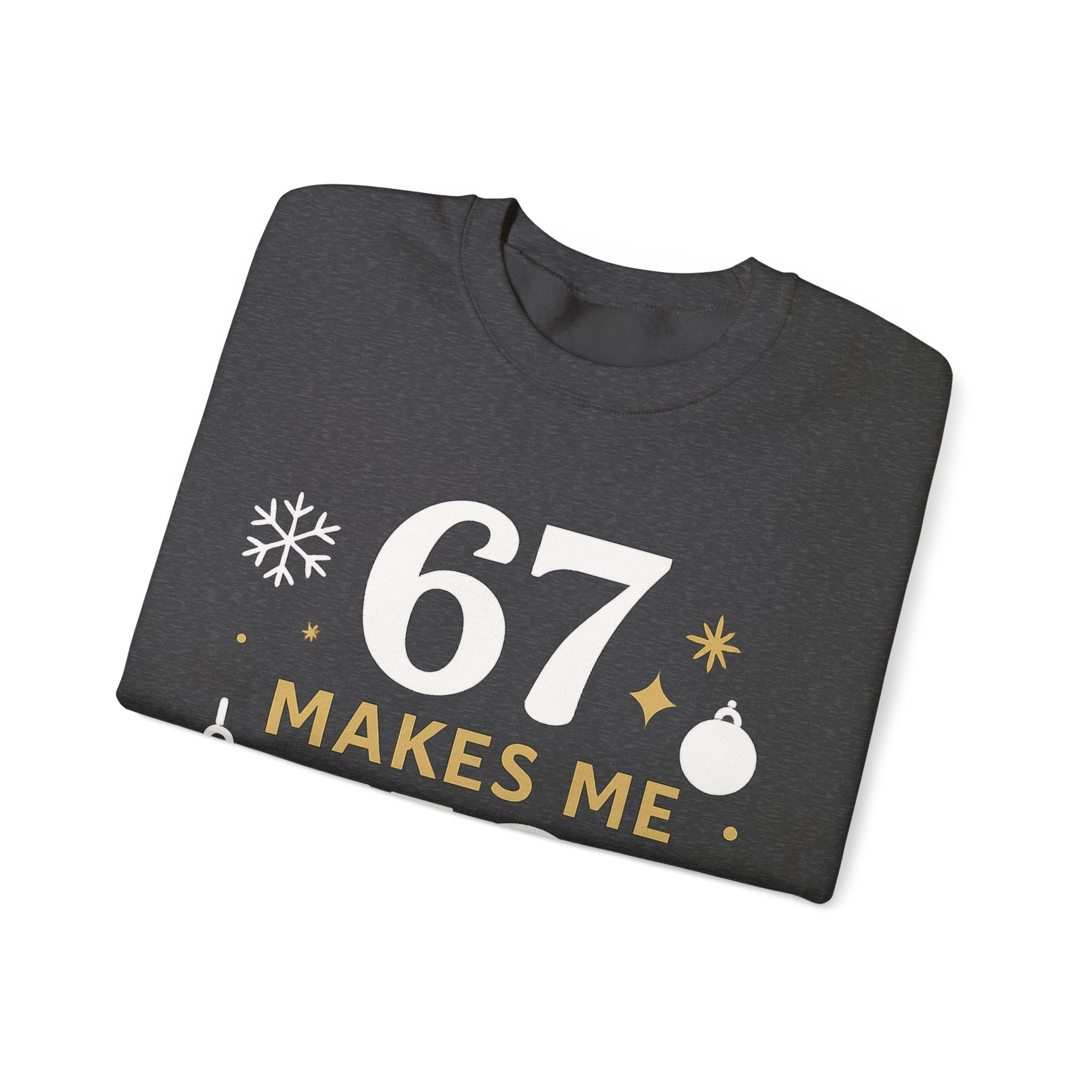 🎄🔥 67 Makes Me Ho Ho Ho – Christmas Meme Jumper by VTtee