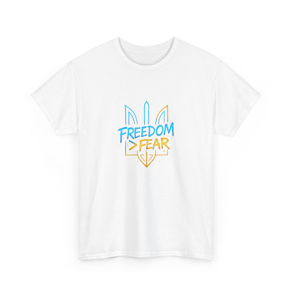 💙💛 FREEDOM > FEAR — VTtee