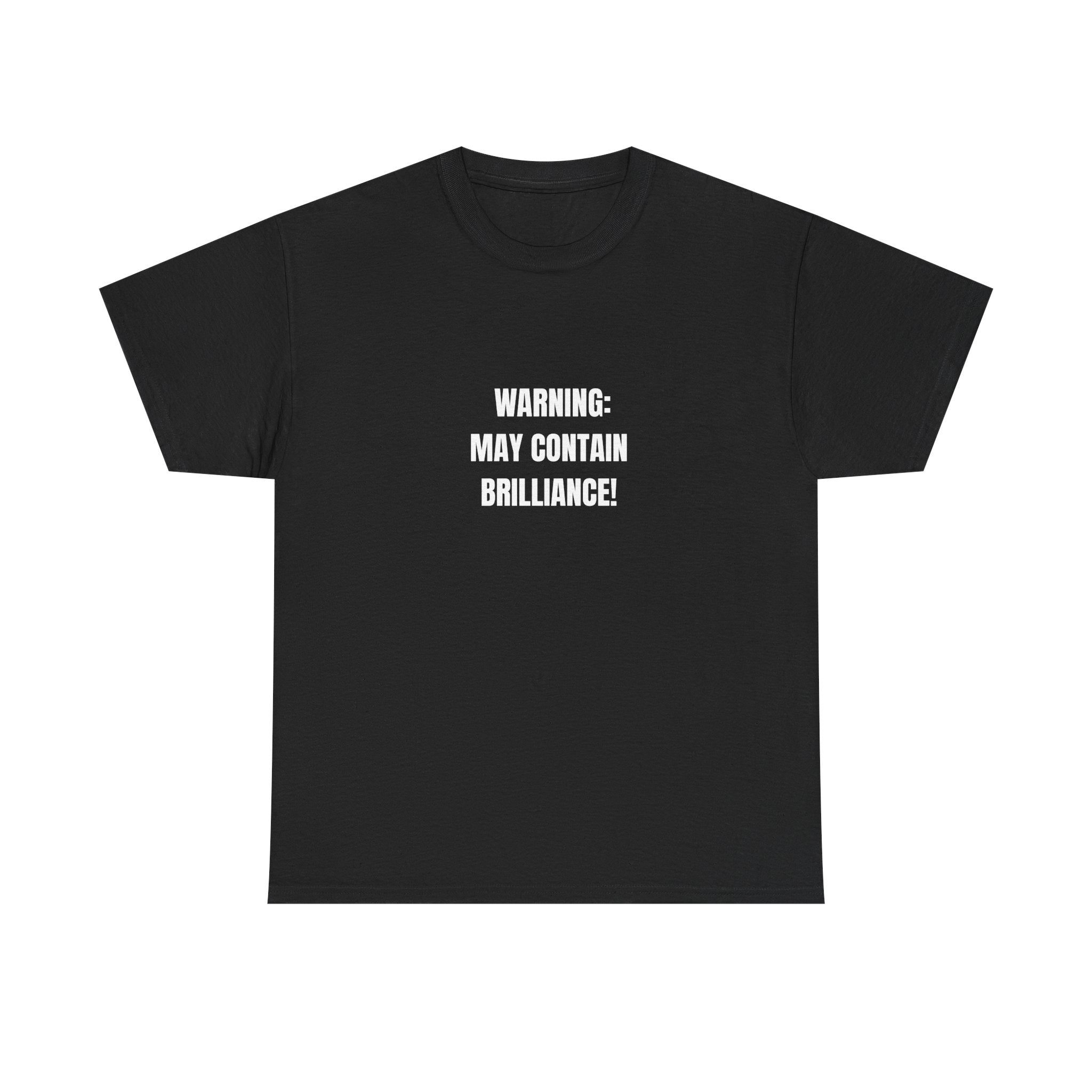 💡 Warning: May Contain Brilliance Tee by VTtee 💡