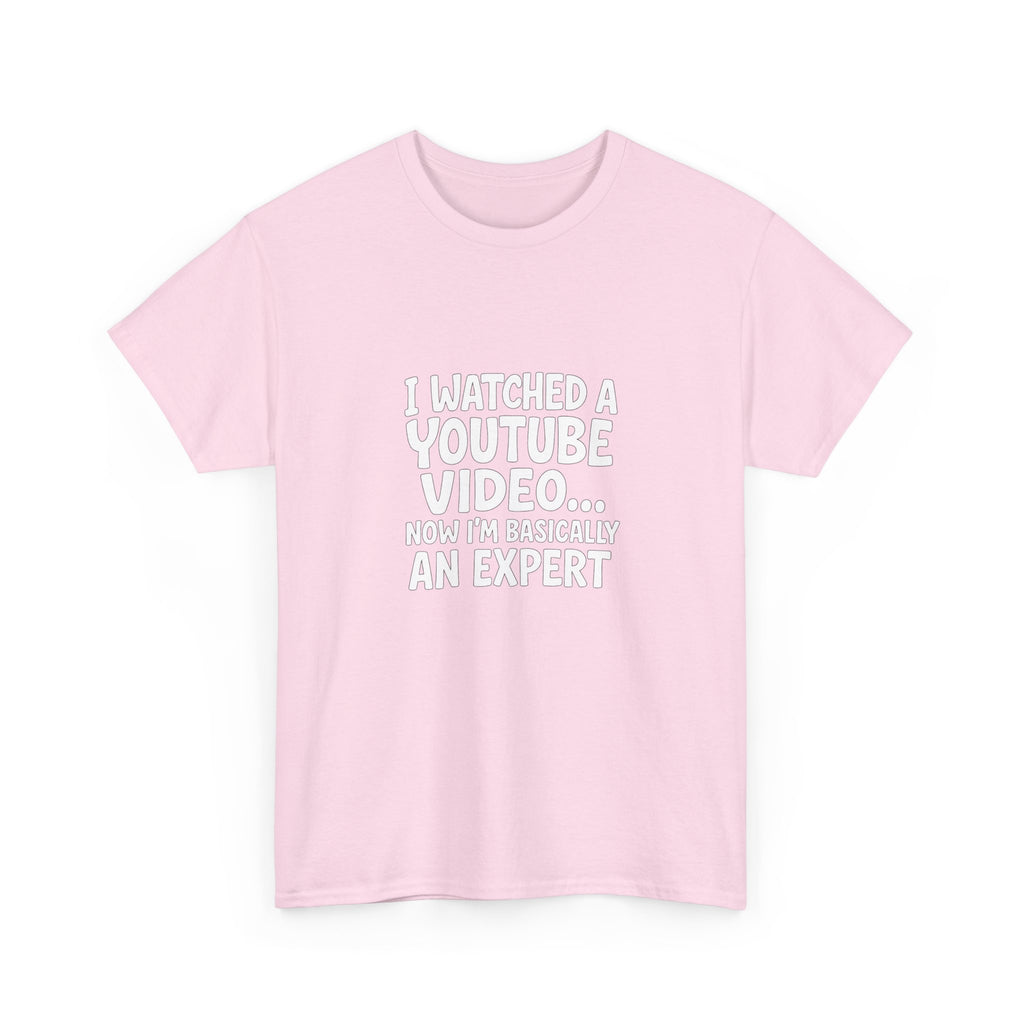 📺🤓 “I Watched a YouTube Video… Now I’m Basically an Expert.” Funny T-Shirt by VTtee 😂✨