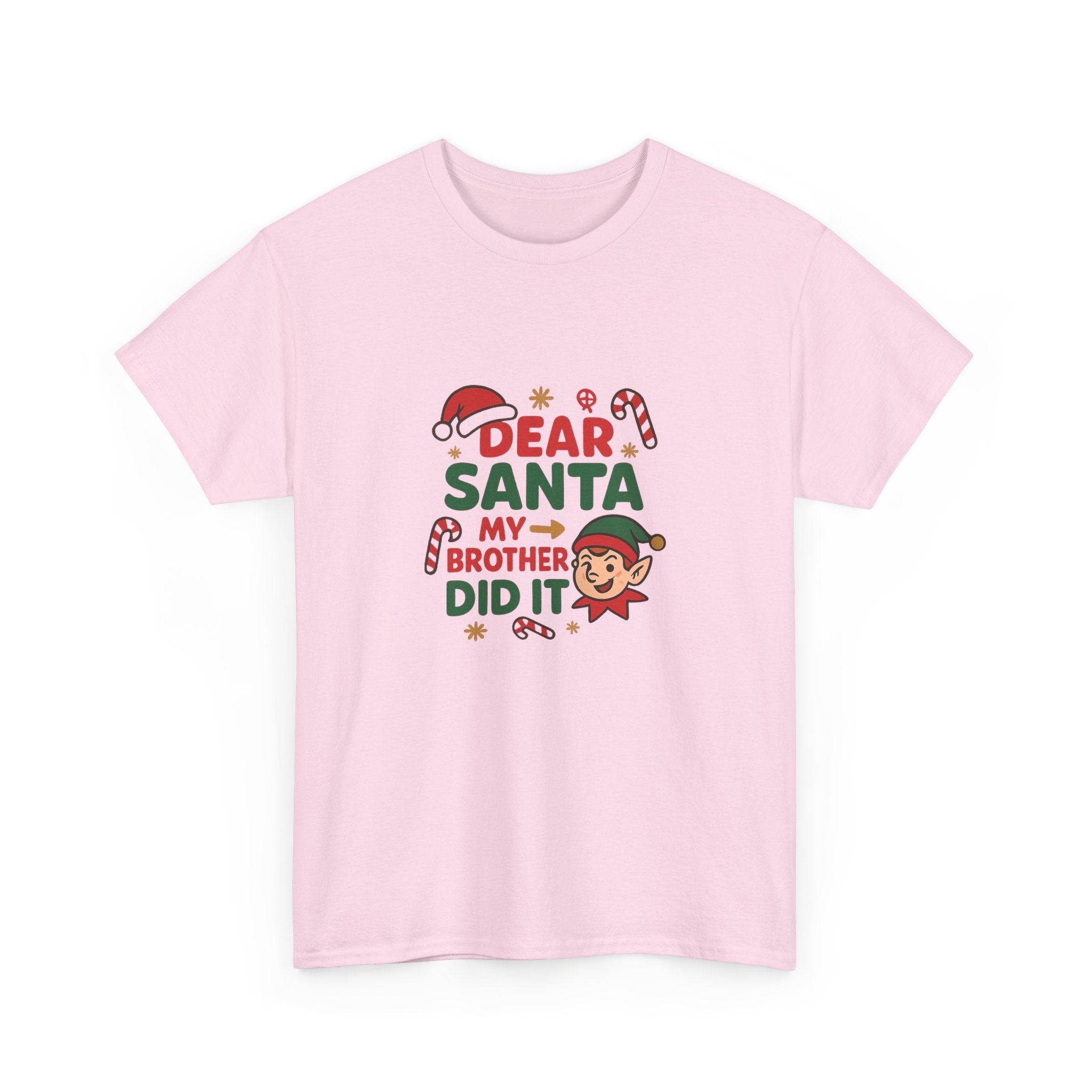 🎅 Dear Santa, My Brother Did It Tee by VTtee 😇