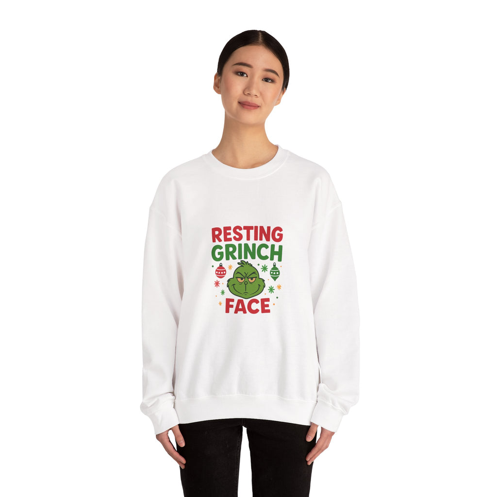 😒 Resting Grinch Face Sweatshirt by VTtee 😒