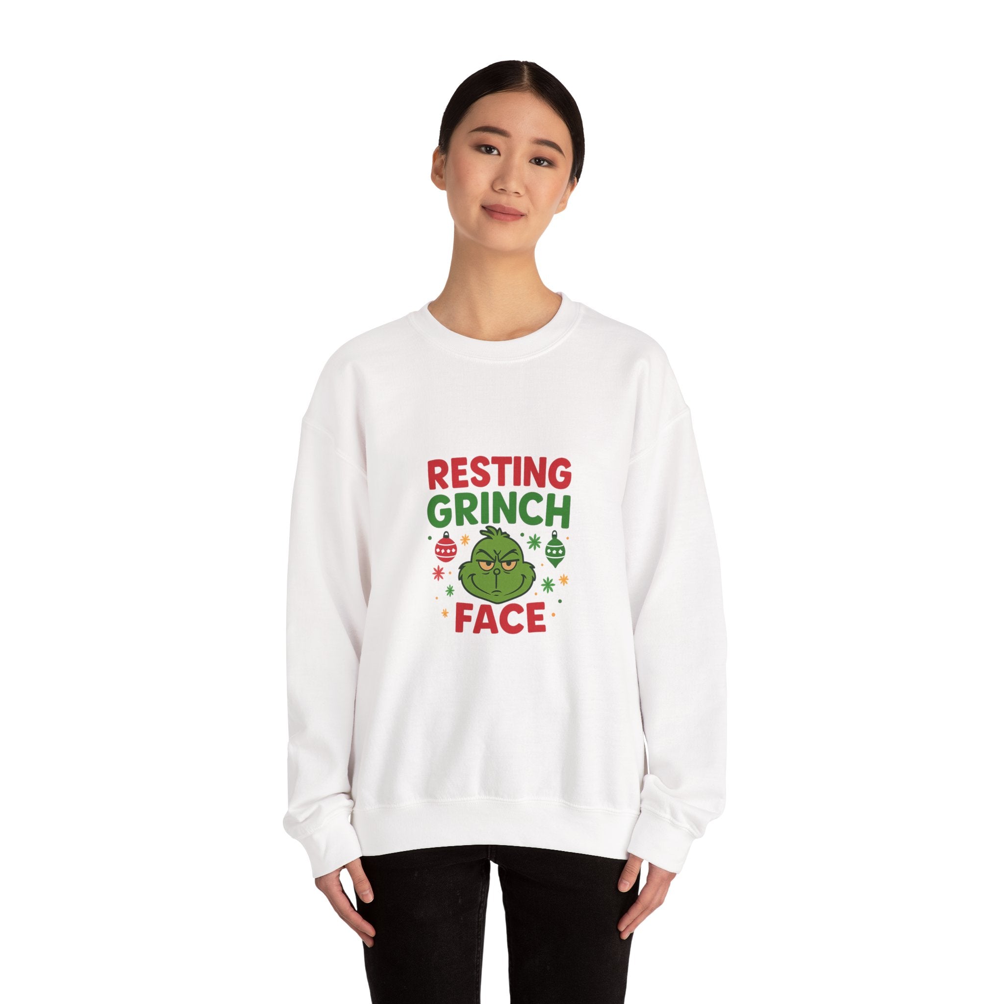 😒 Resting Grinch Face Sweatshirt by VTtee 😒