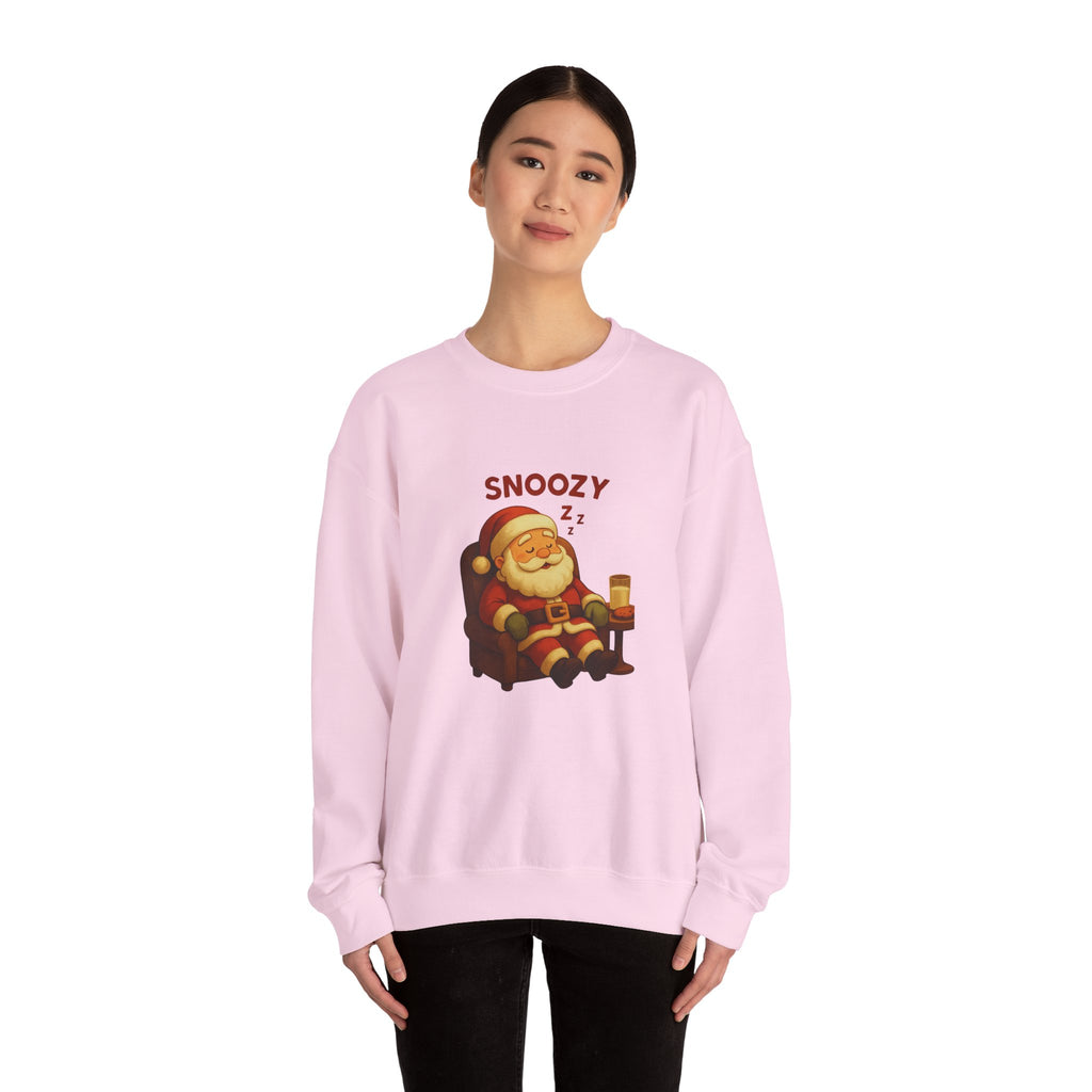 😴 Snoozy Santa Sweatshirt by VTtee 😴