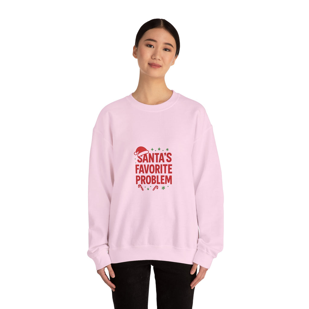 🎅 Santa’s Favourite Problem Sweatshirt by VTtee 🎅